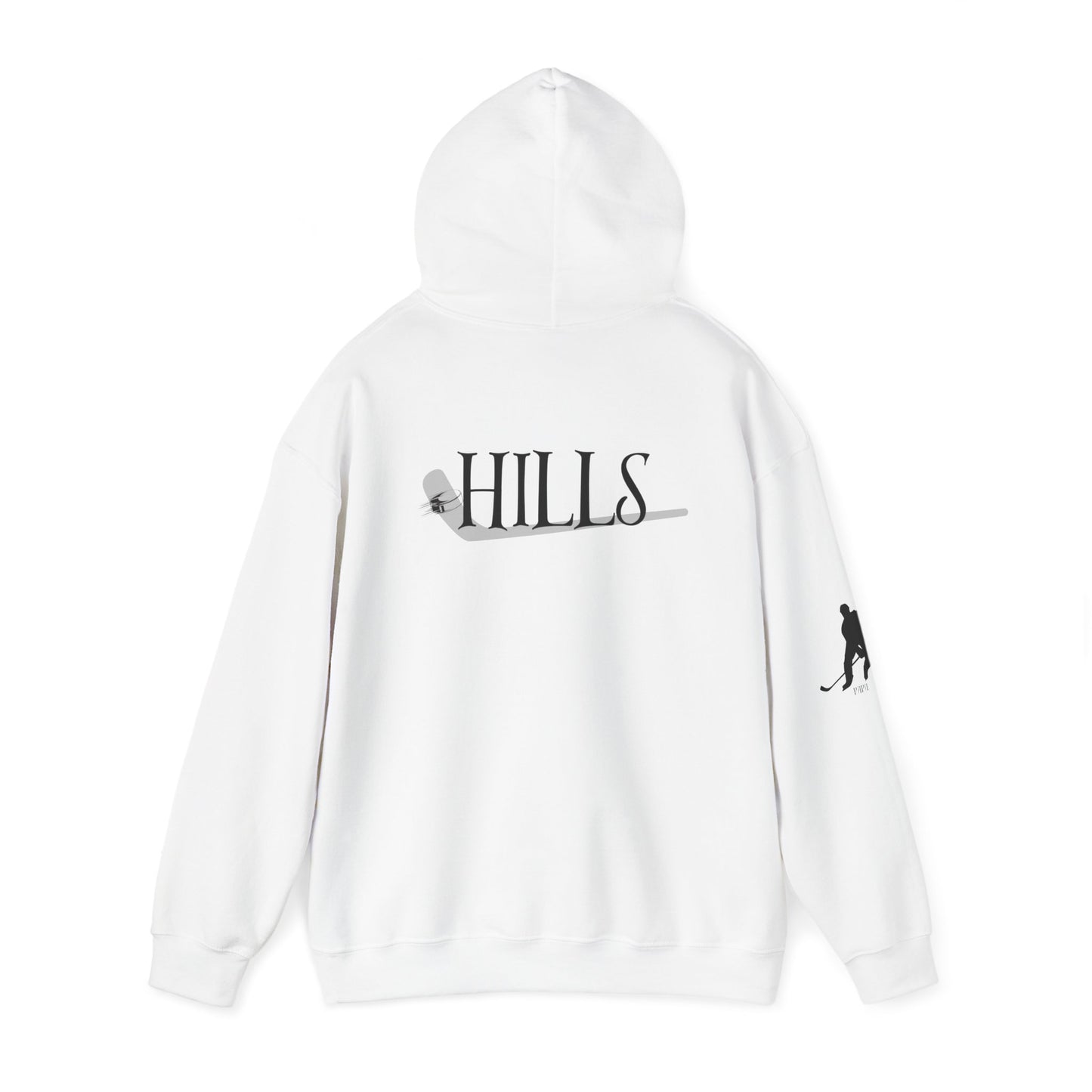 * Custom * Hockey Papa Hooded Sweatshirt - Unisex Heavy Blend