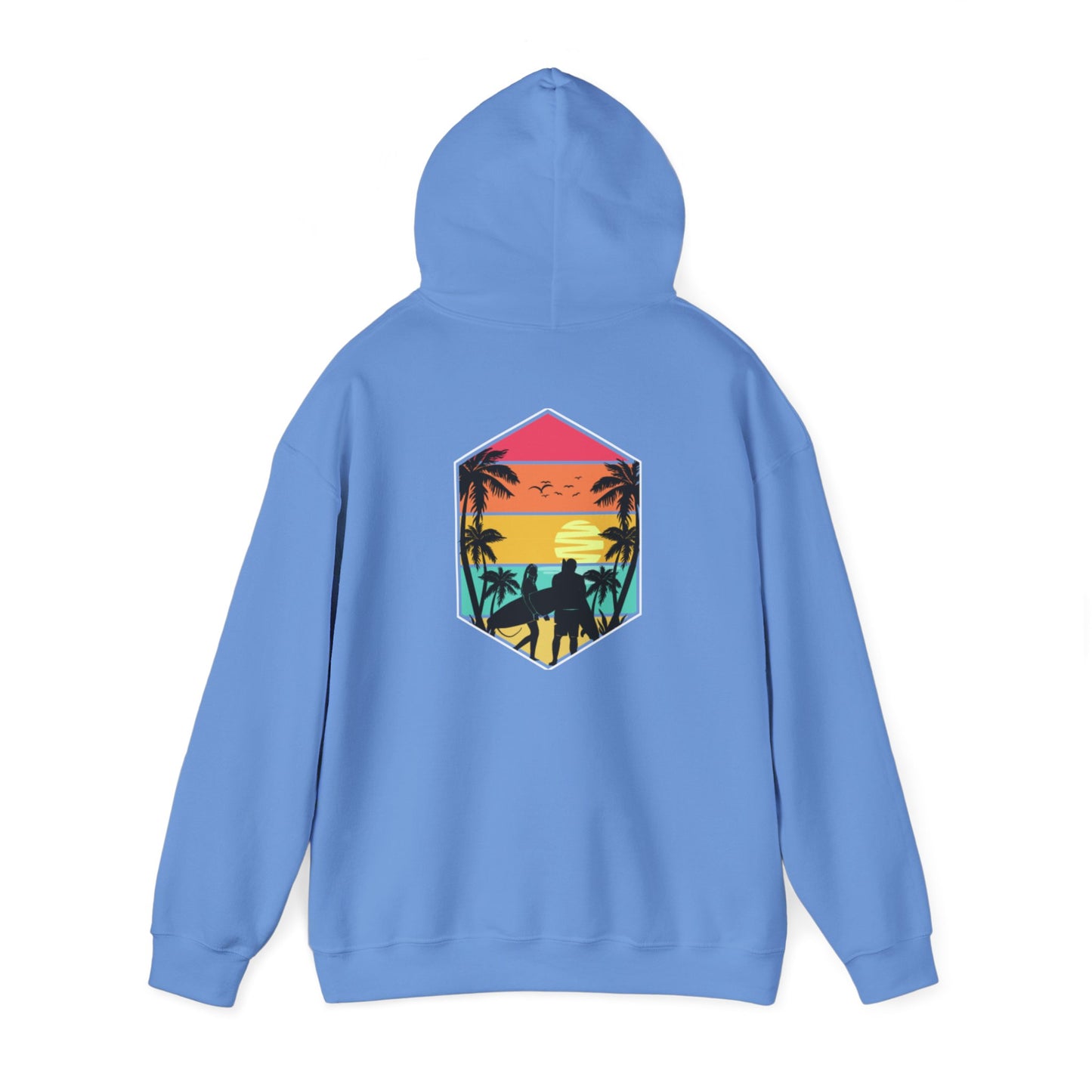 Hang Loose Chill Vibes Hoodie | Unisex Heavy Blend Sweatshirt