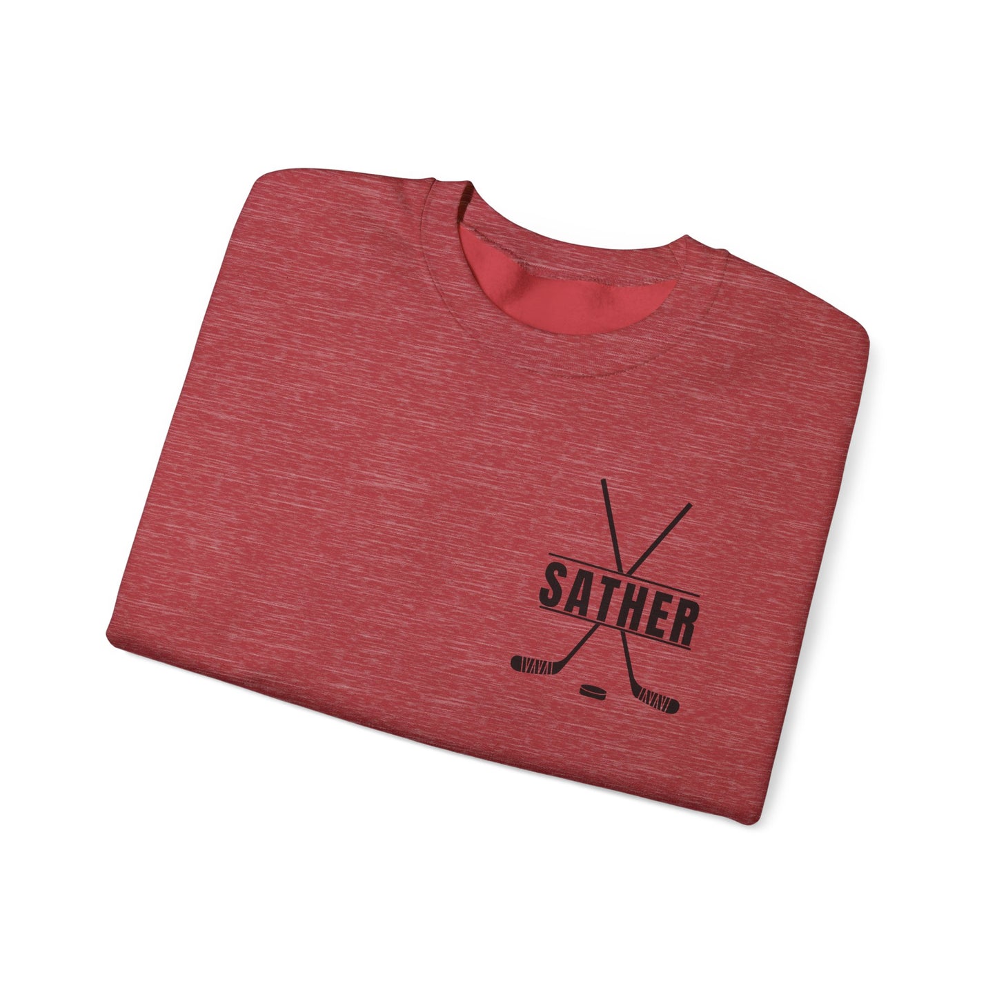*** CUSTOM *** Unisex Heavy Blend™ Crewneck with Hockey Rizz Up Design