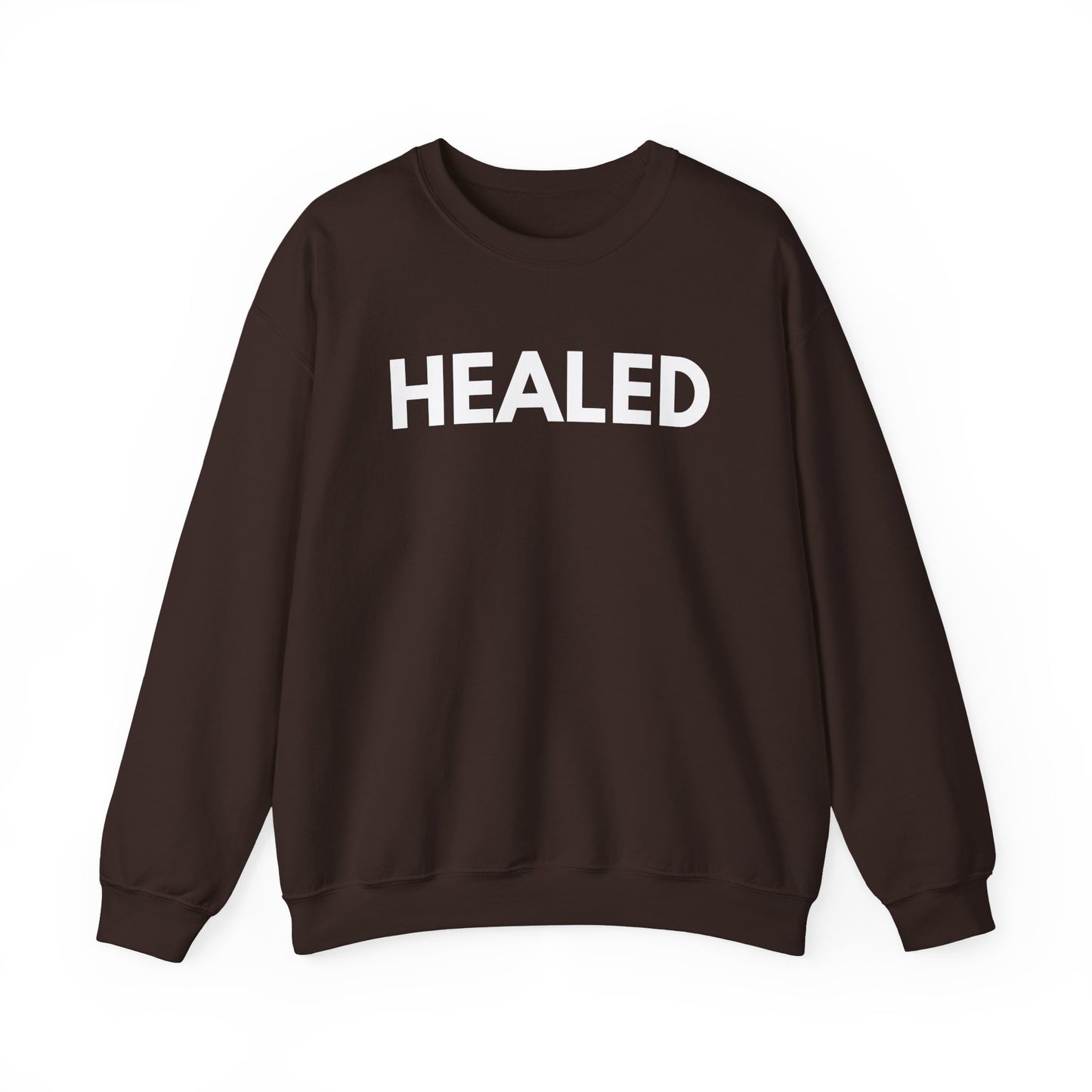 Healed Godly Unisex Heavy Blend™ Crewneck Sweatshirt - Perfect for Wellness and Self-Care