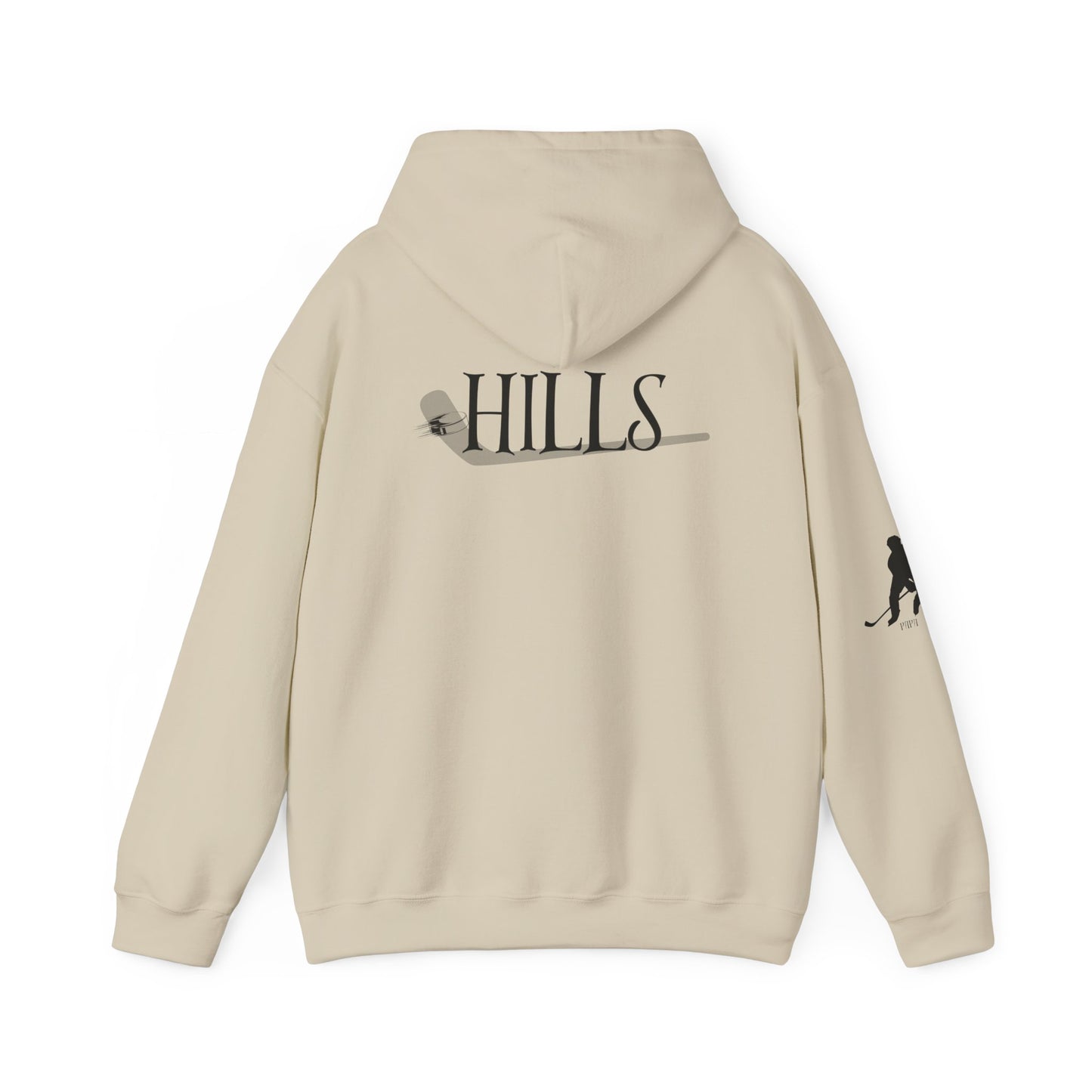 * Custom * Hockey Papa Hooded Sweatshirt - Unisex Heavy Blend