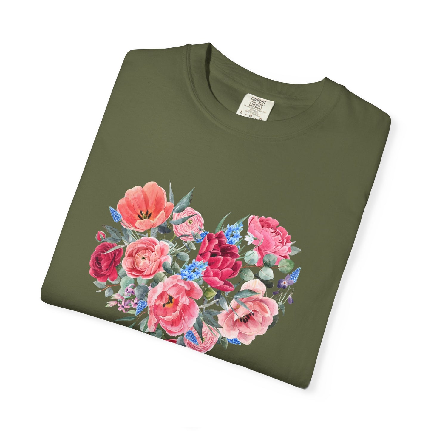 Floral Heart T-Shirt