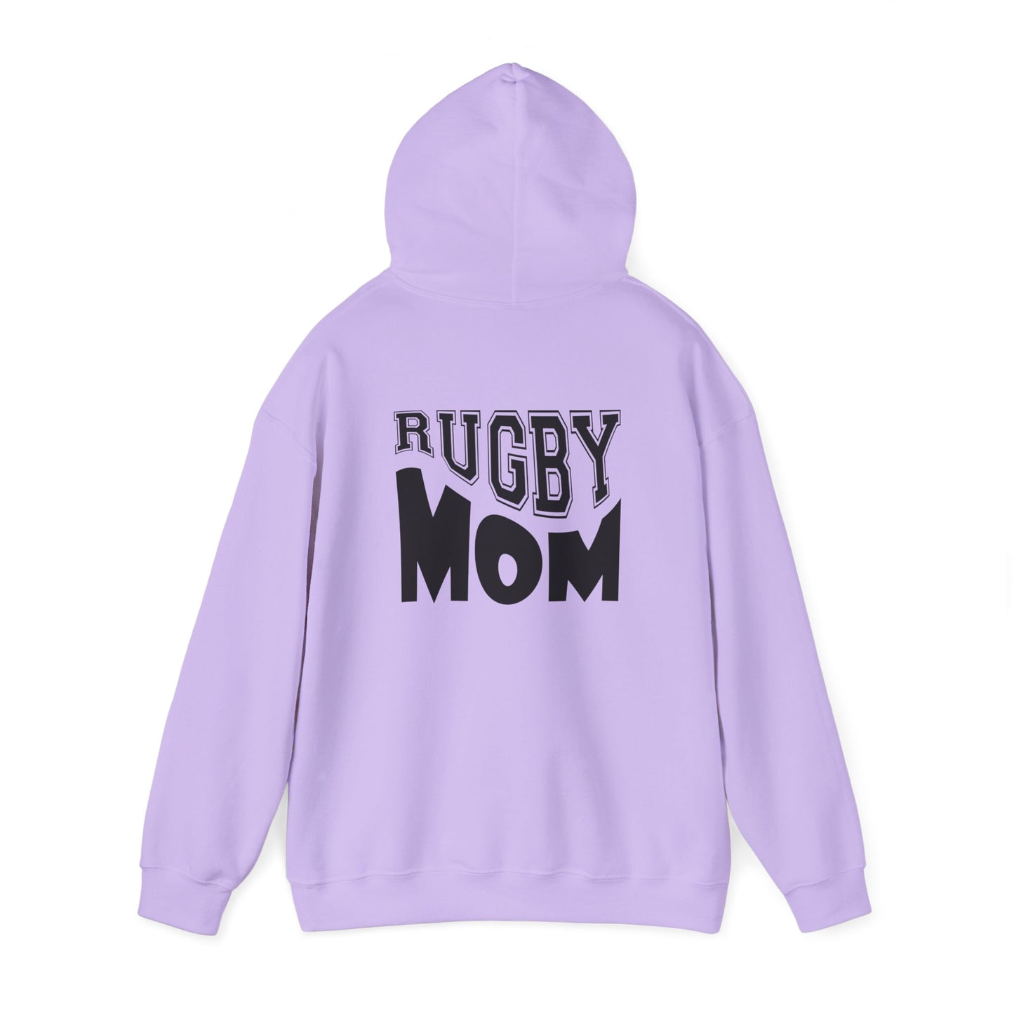 **CUSTOM**** Rugby Mom Unisex Heavy Blend Hooded Sweatshirt - Cozy and Stylish