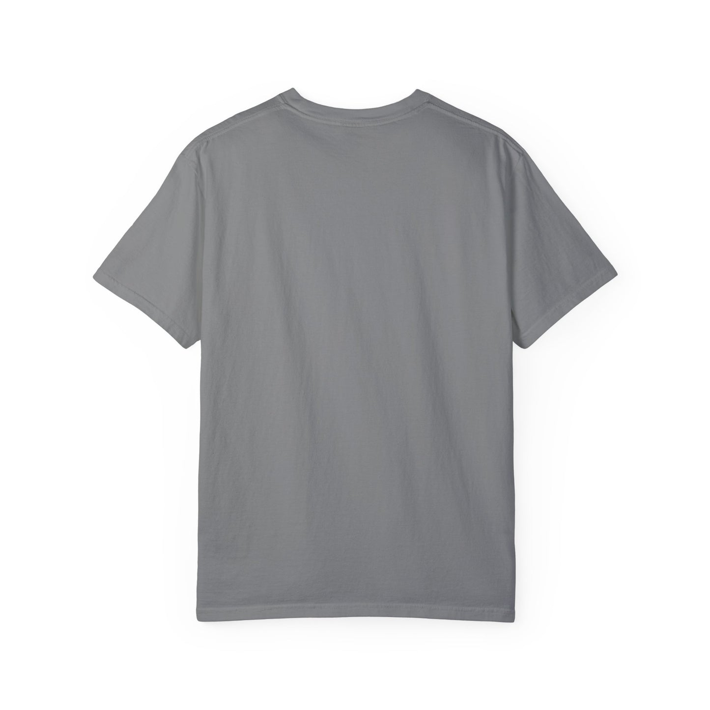 Unisex Garment-Dyed T-Shirt with Minimalist Cross Design
