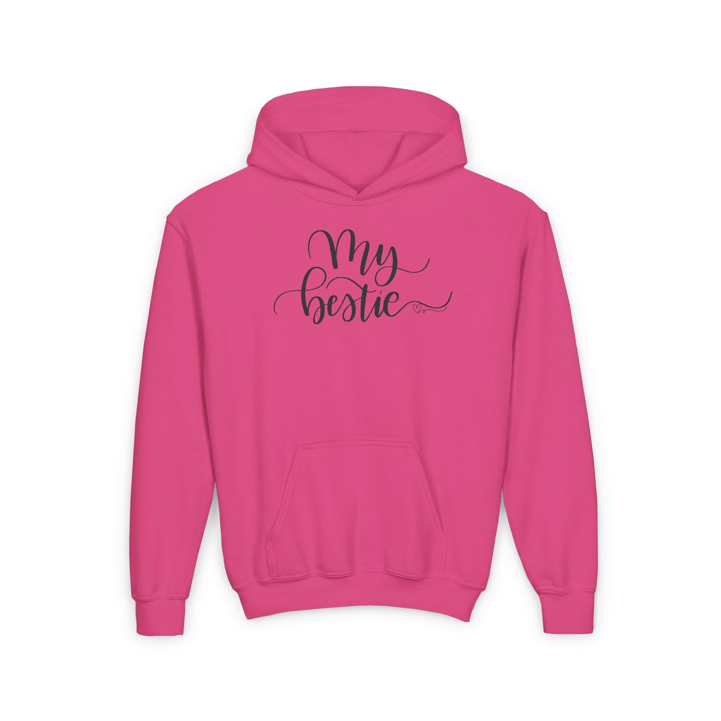 Youth 'My Bestie' Heavy Blend Hoodie - Perfect for Friends & Celebrations