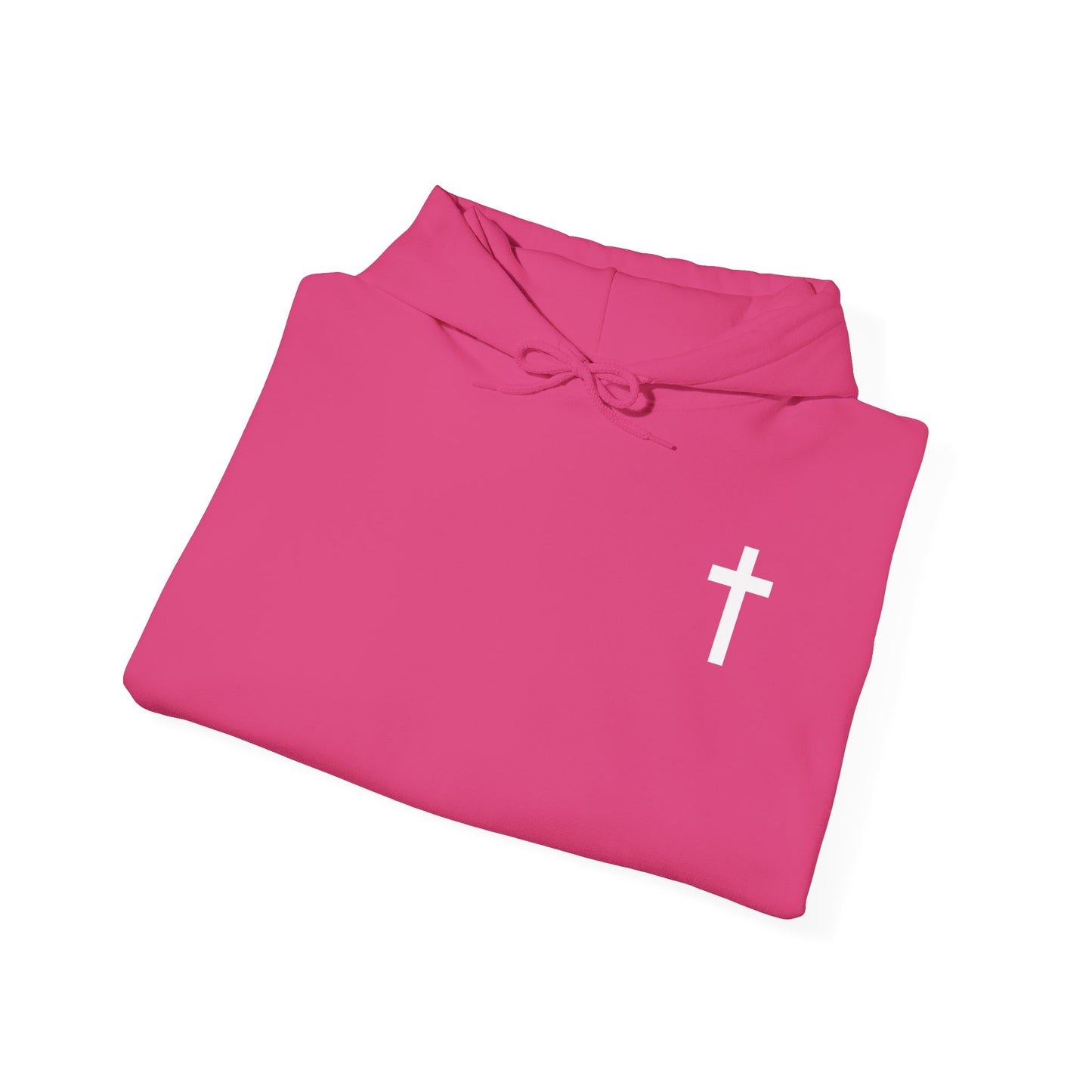 Faith Cross Unisex Heavy Blend™ Hooded Sweatshirt - Comfortable & Stylish for All Occasions