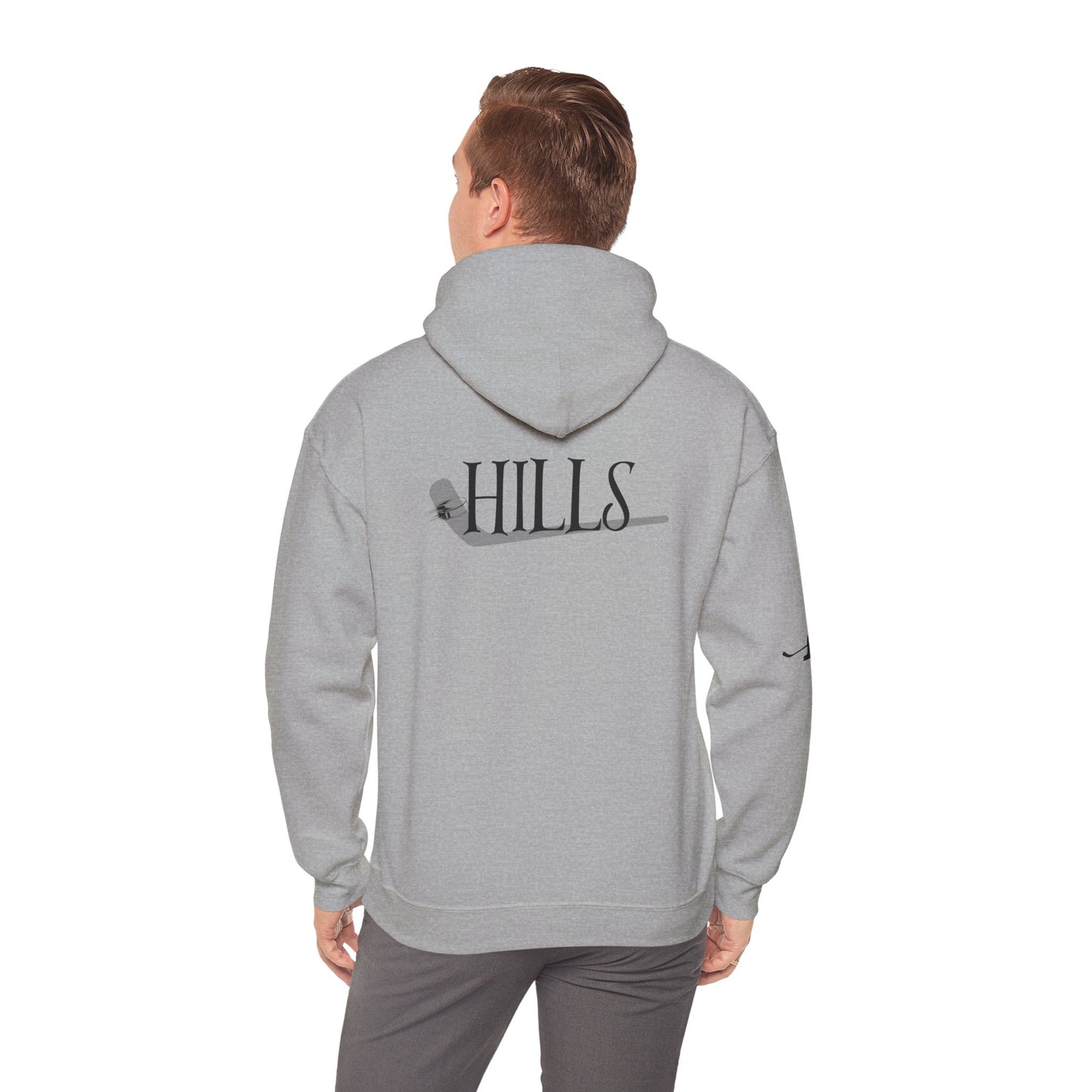 * Custom * Hockey Papa Hooded Sweatshirt - Unisex Heavy Blend