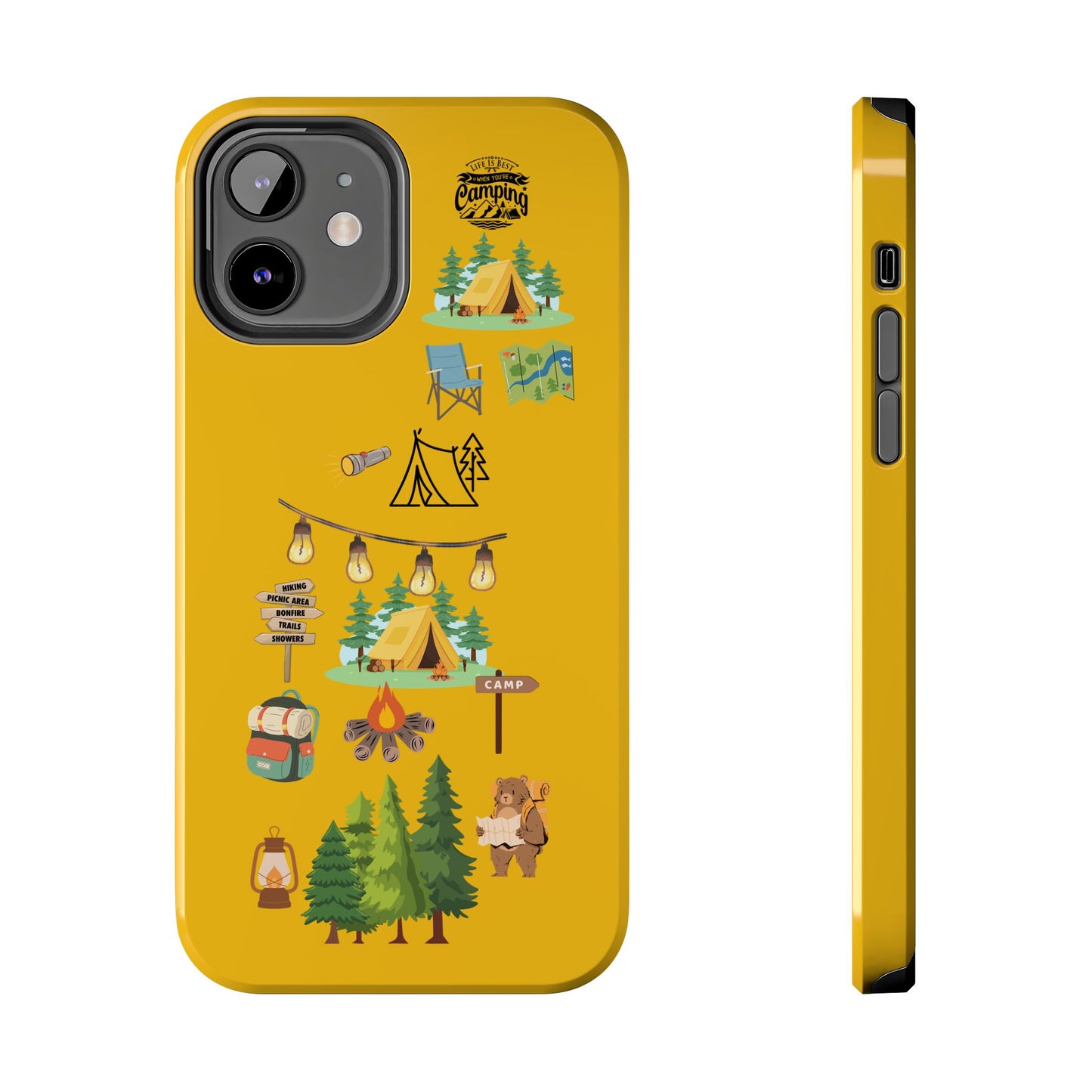 Adventure Vibe Tough Phone Case with Nature Designs