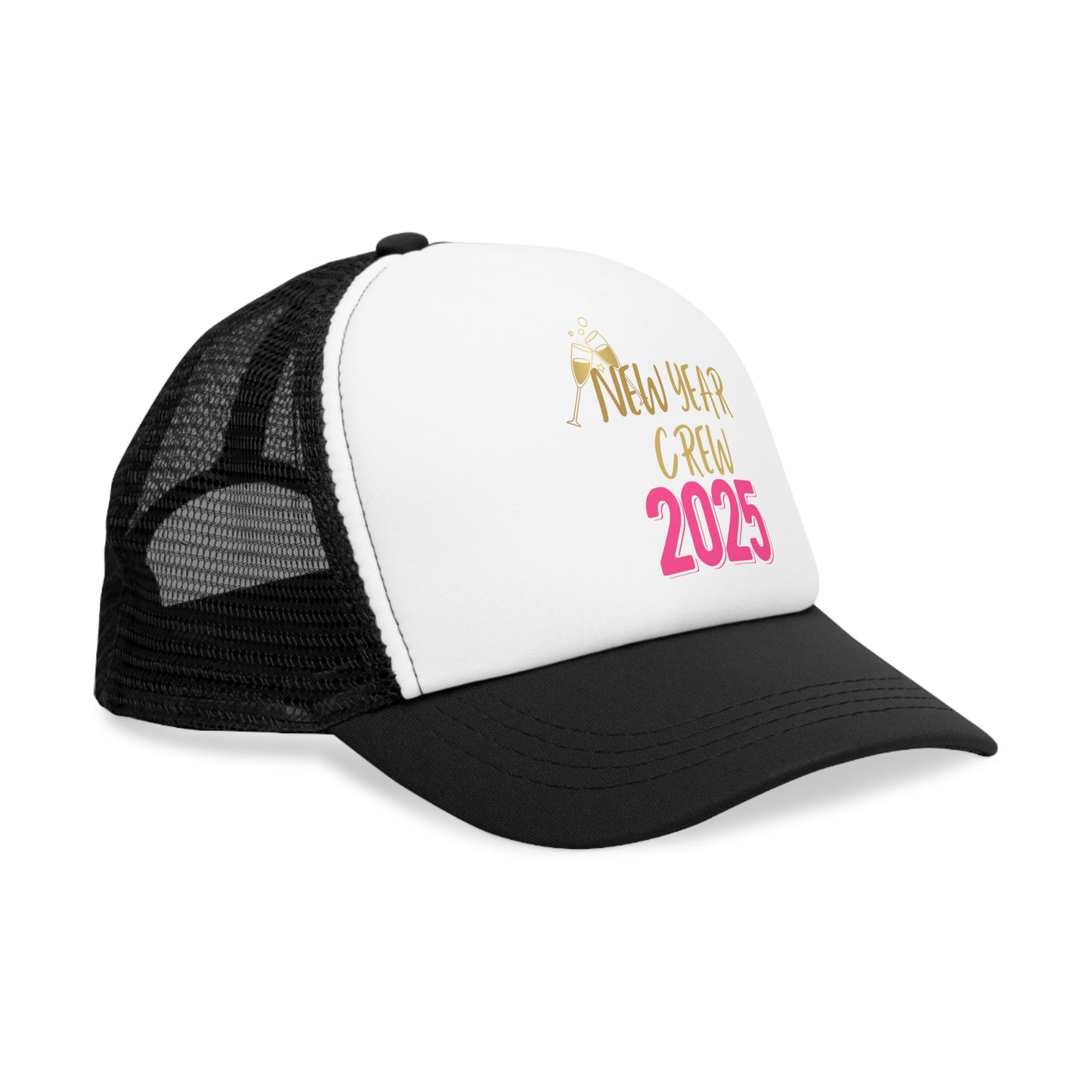 New Year Crew 2025 Mesh Cap - Celebrate in Style!