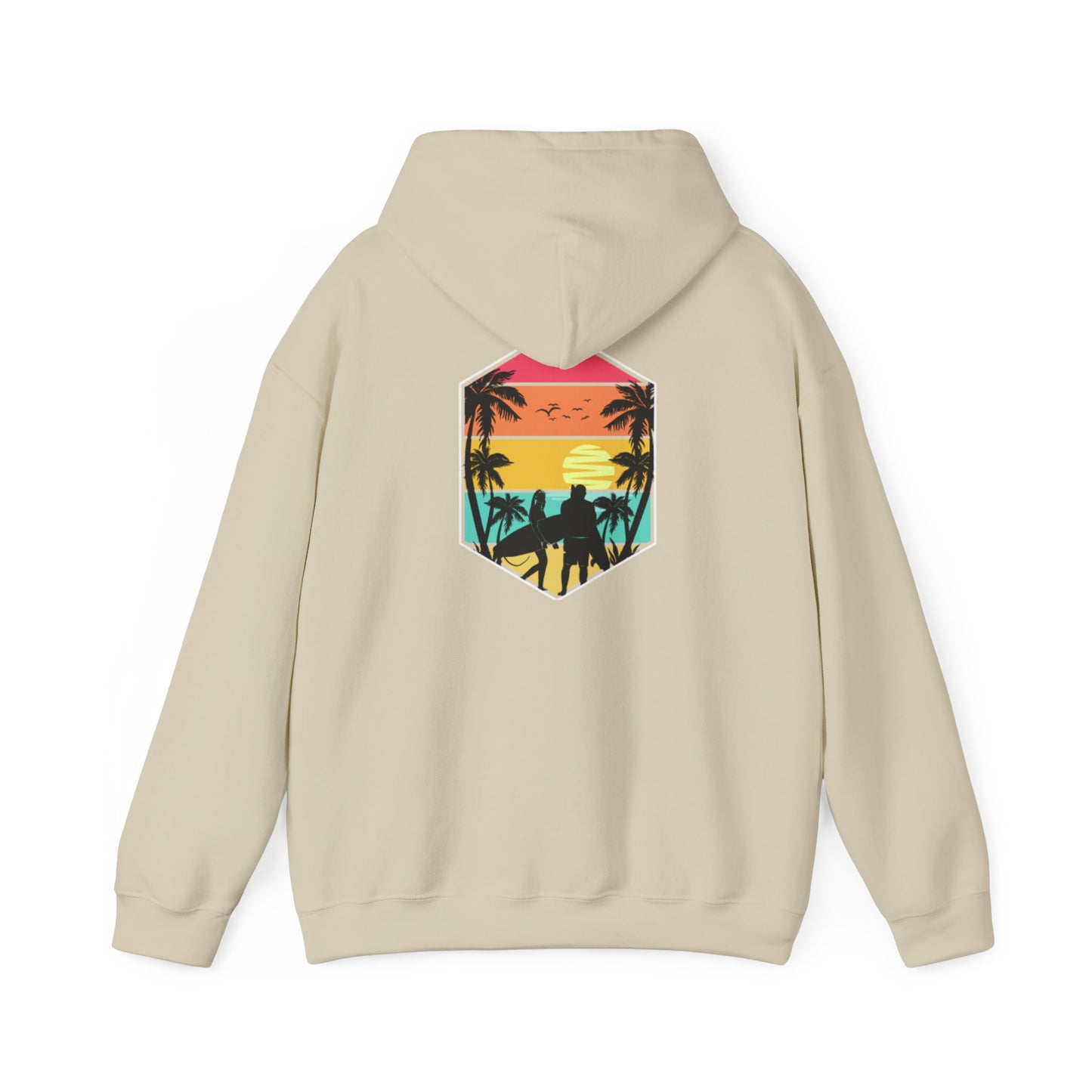 Hang Loose Chill Vibes Hoodie | Unisex Heavy Blend Sweatshirt