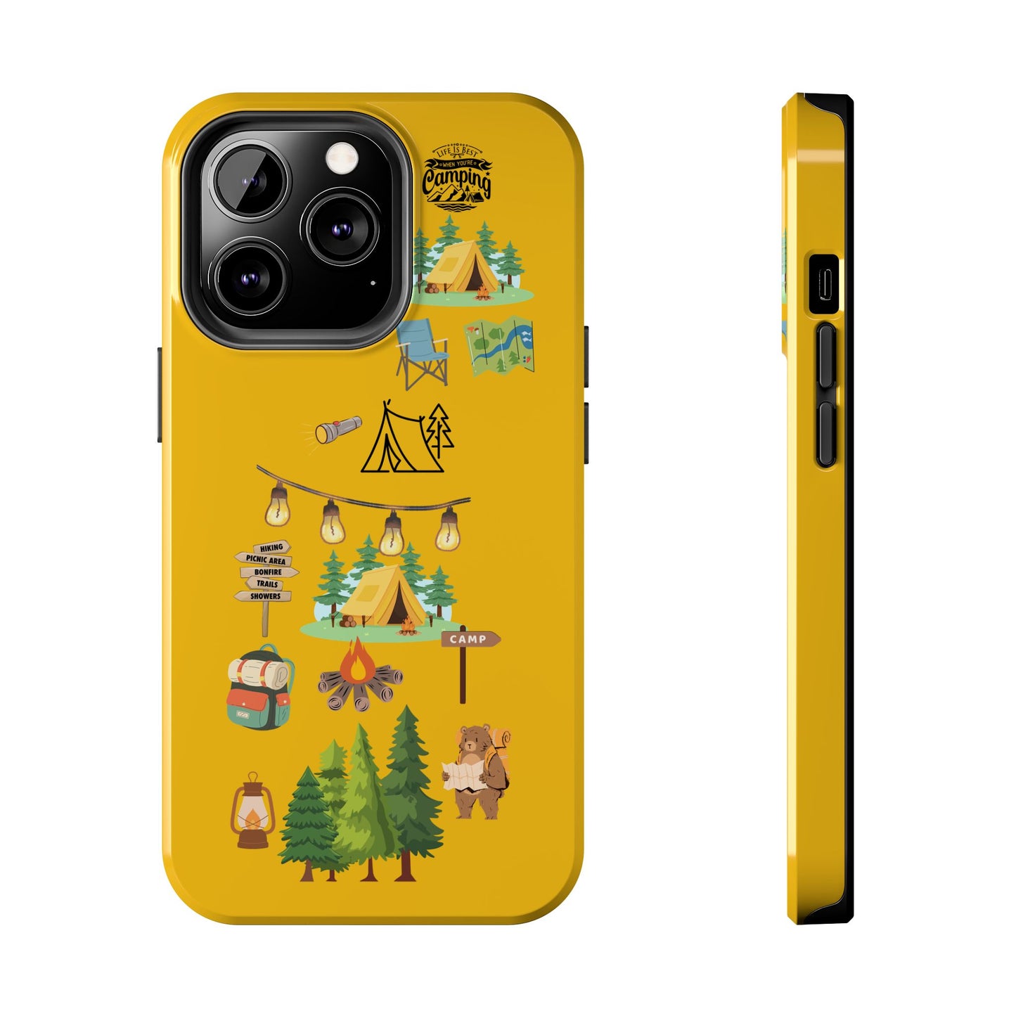Adventure Vibe Tough Phone Case with Nature Designs