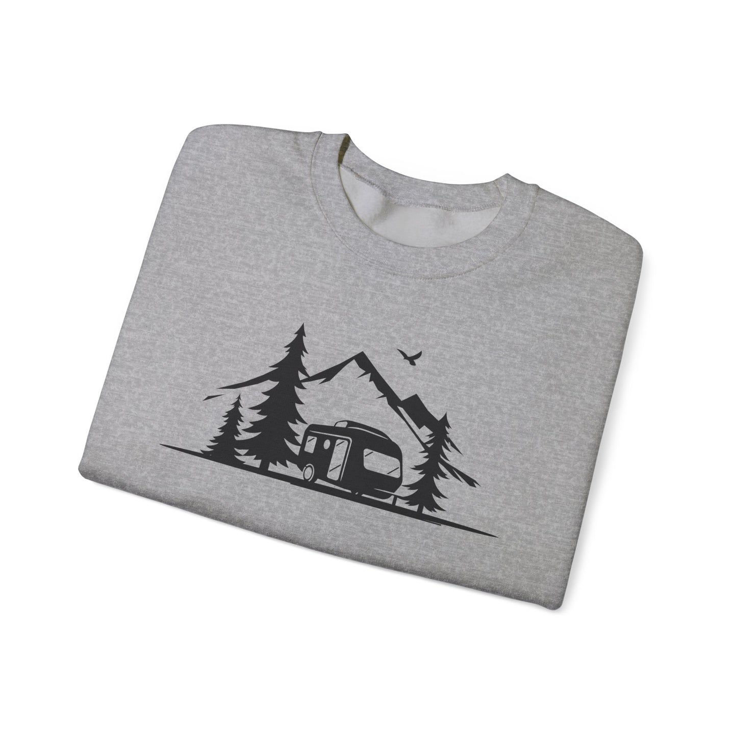 Nature-Inspired Unisex Heavy Blend™ Crewneck Sweatshirt - Perfect for Adventures