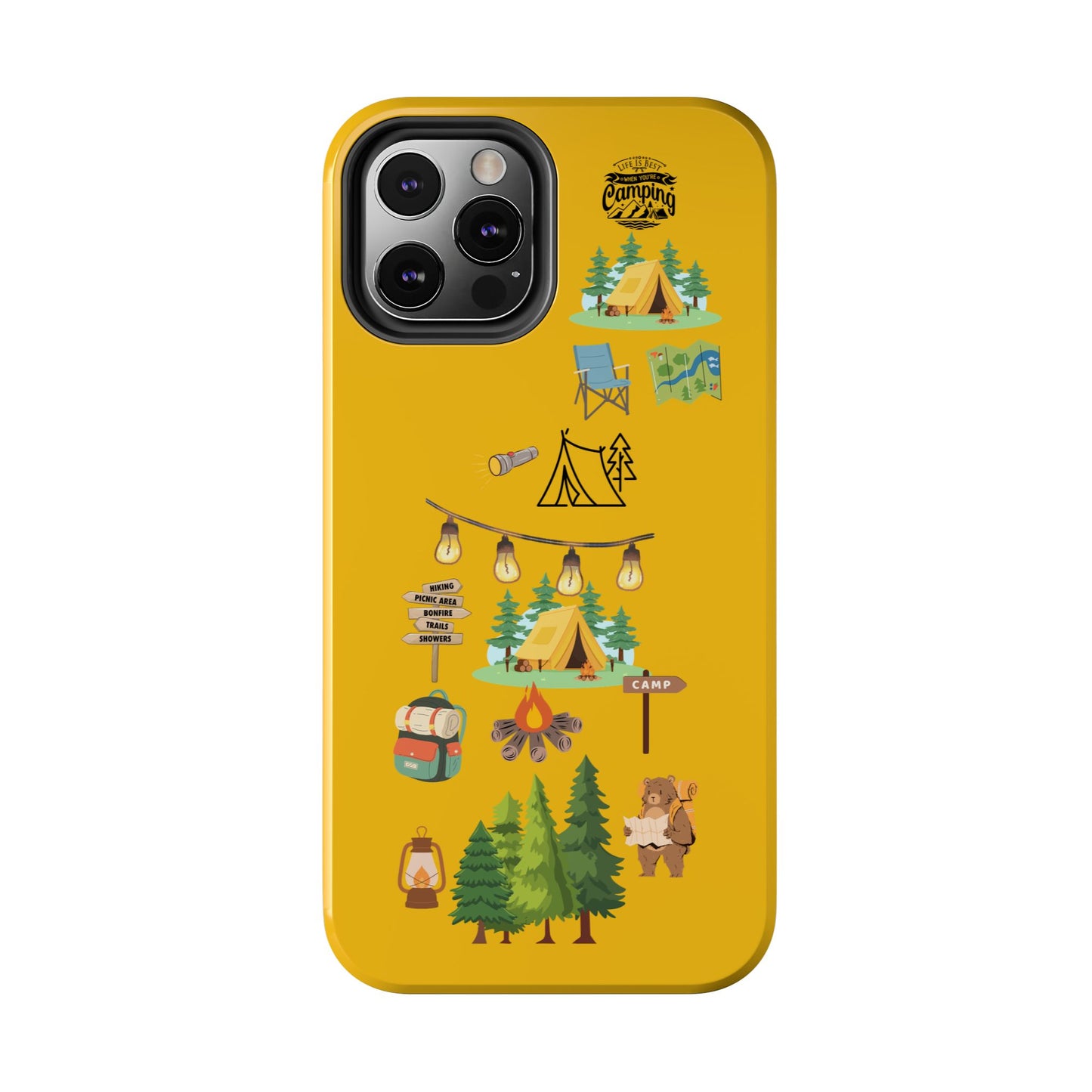 Adventure Vibe Tough Phone Case with Nature Designs