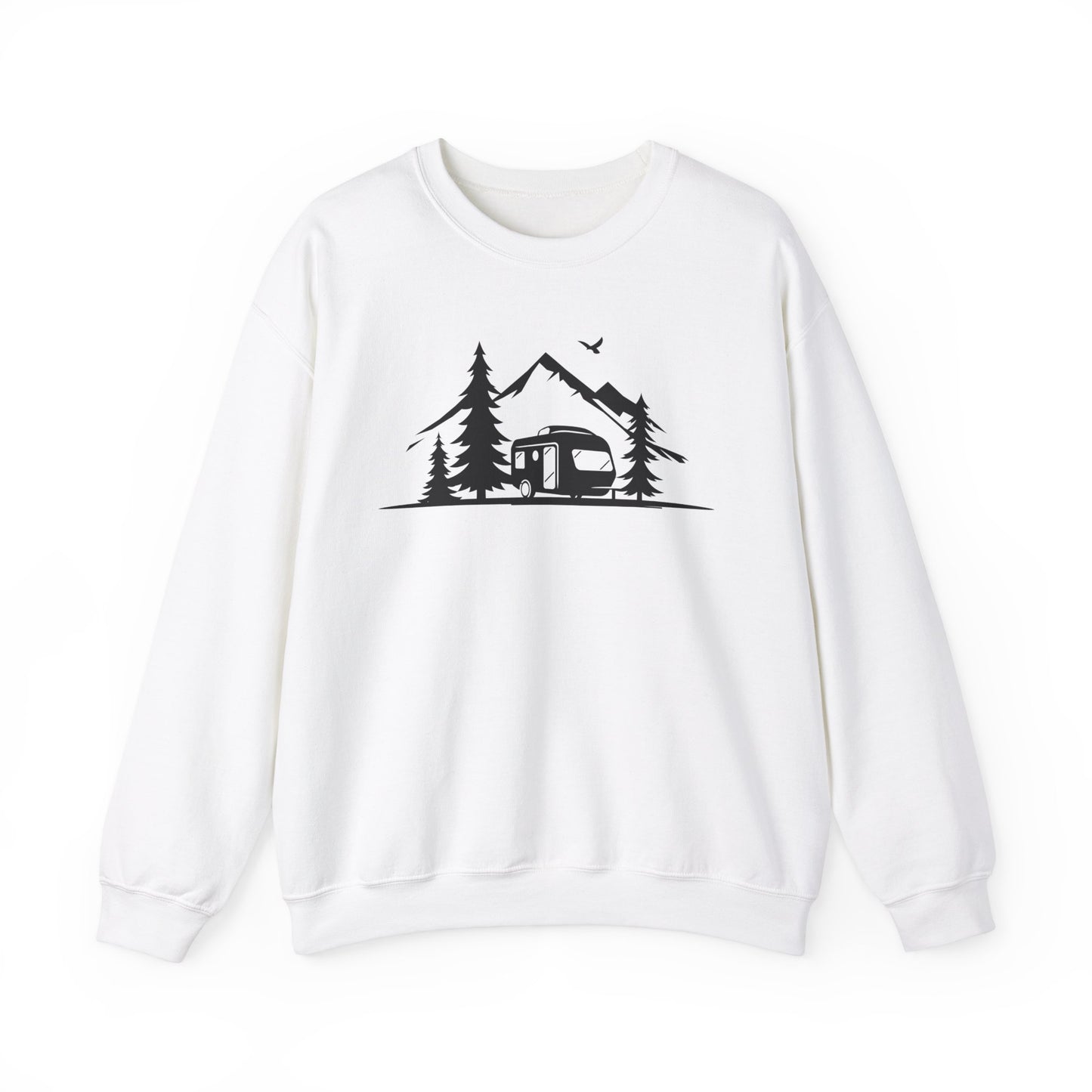 Nature-Inspired Unisex Heavy Blend™ Crewneck Sweatshirt - Perfect for Adventures