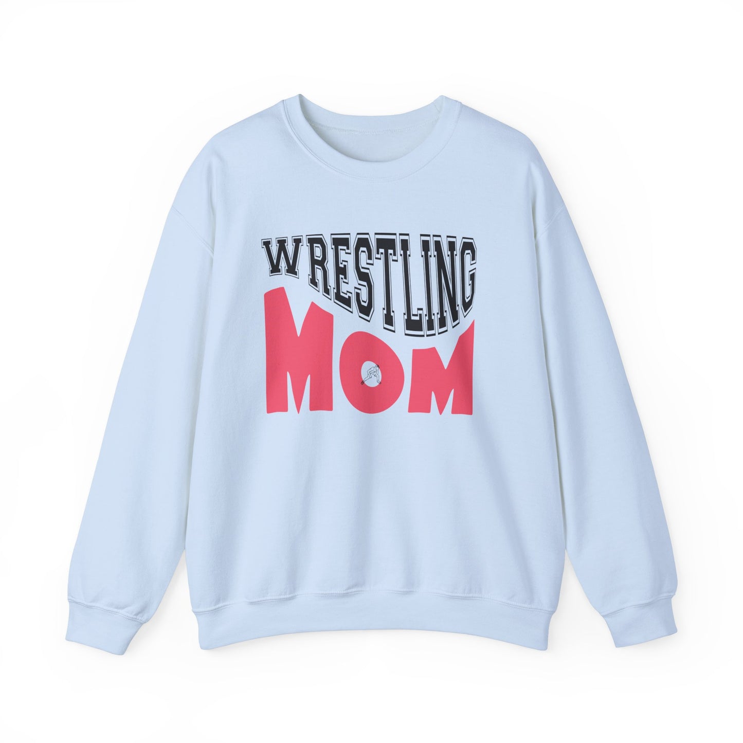 Wrestling Mom Sweatshirt - Unisex Heavy Blend Crewneck - Perfect Gift for Moms