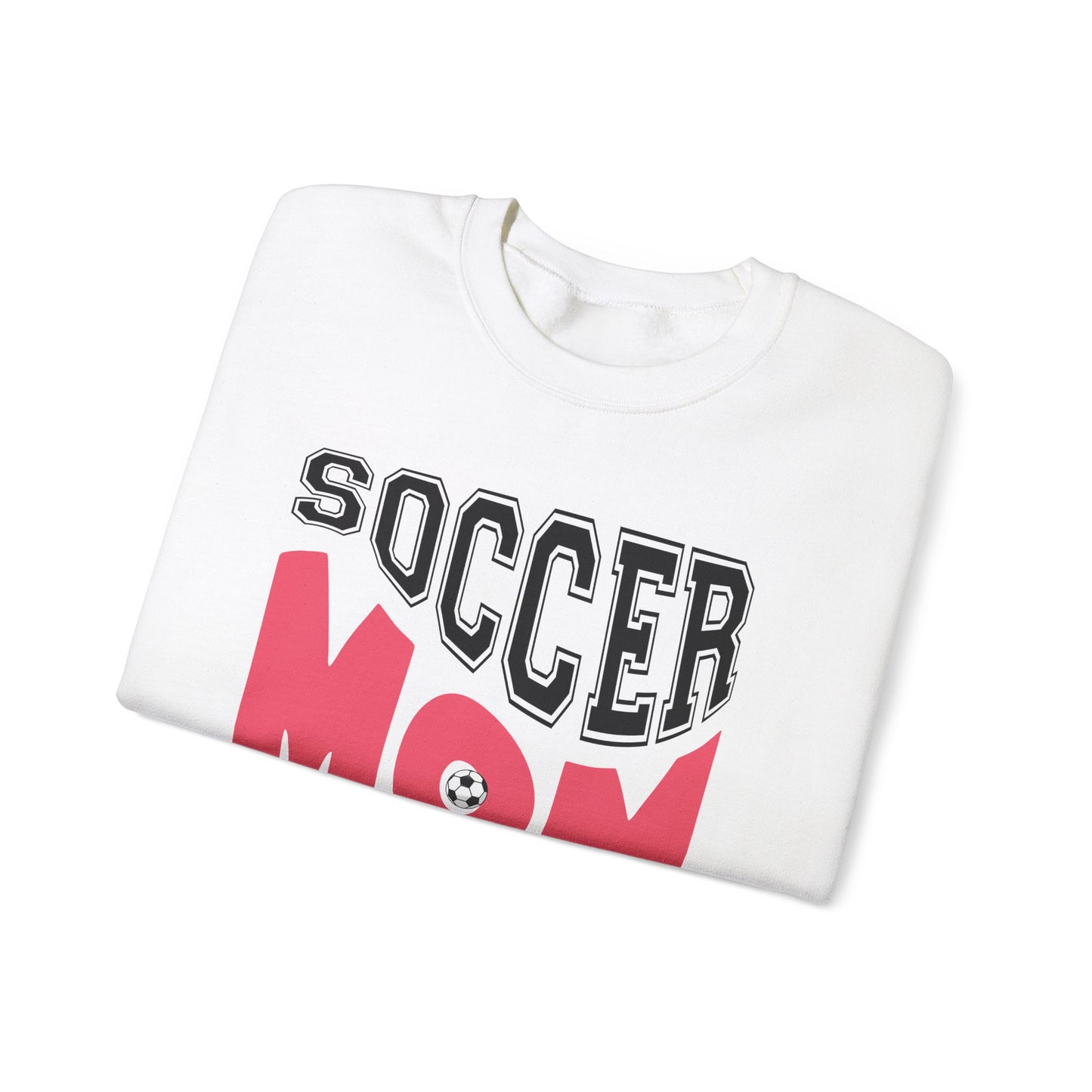 Soccer Mom Crewneck Sweatshirt - Comfortable & Stylish Gift for Active Moms