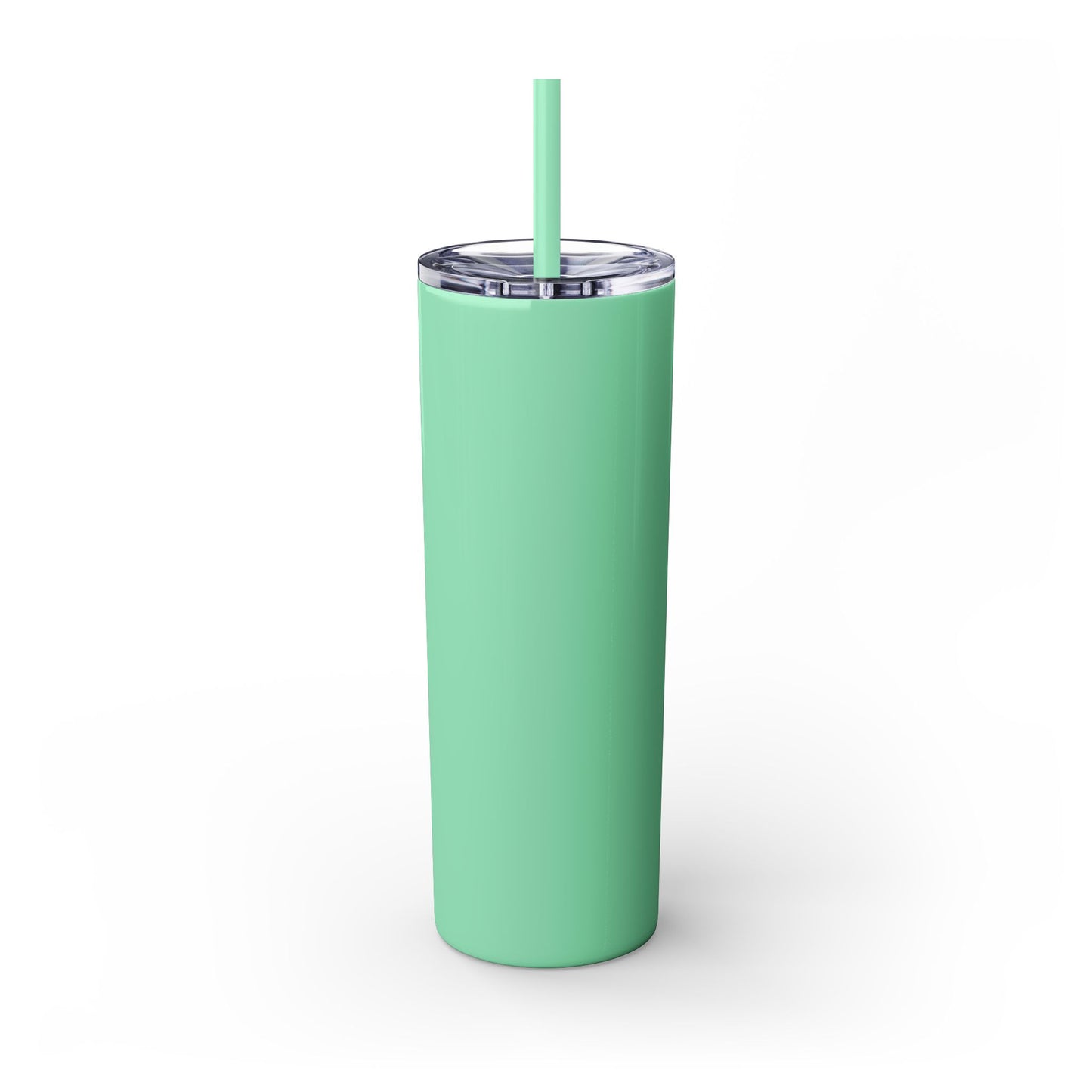 Sister Squad Skinny Tumbler with Straw - 20oz Drinkware for Sisters and Friends