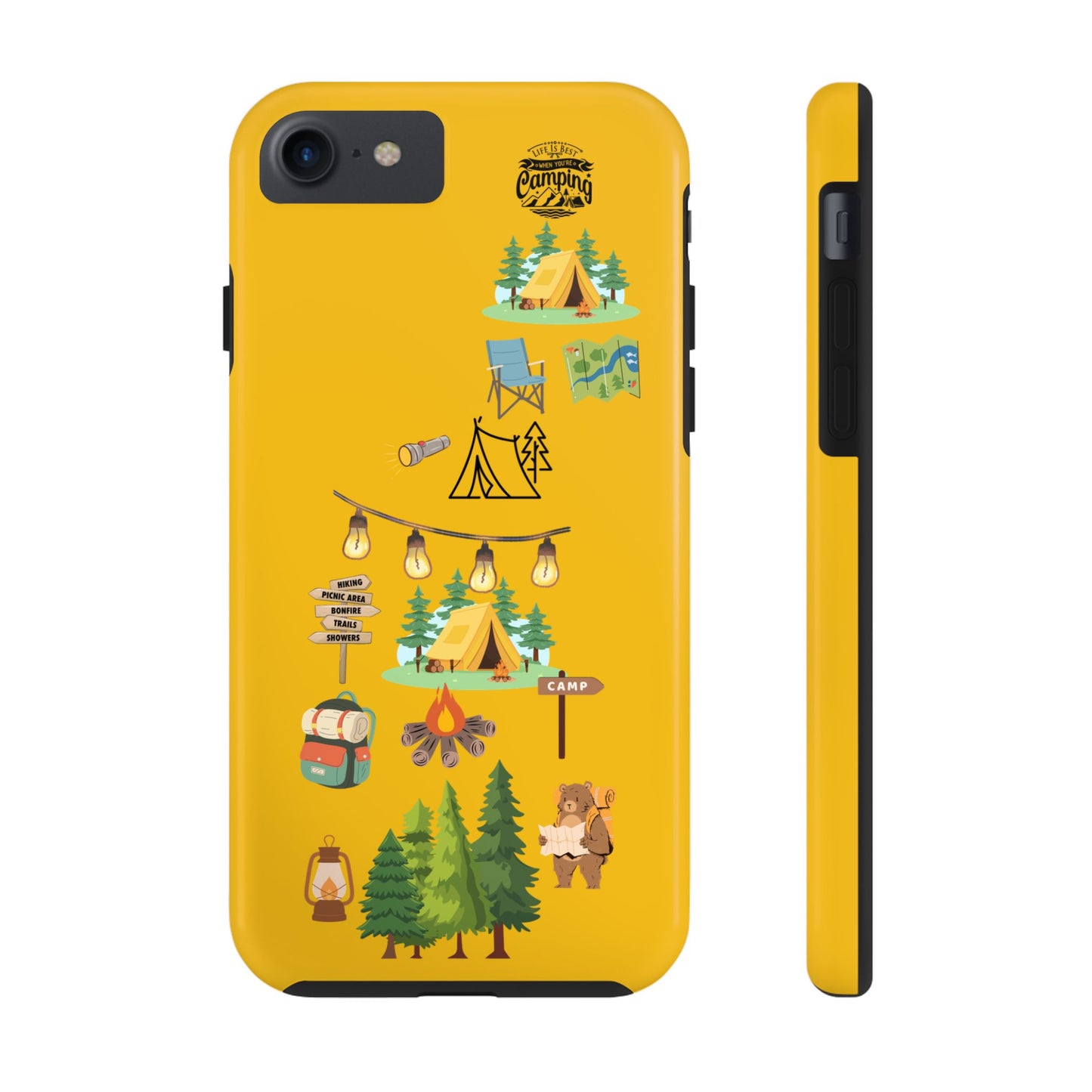 Adventure Vibe Tough Phone Case with Nature Designs