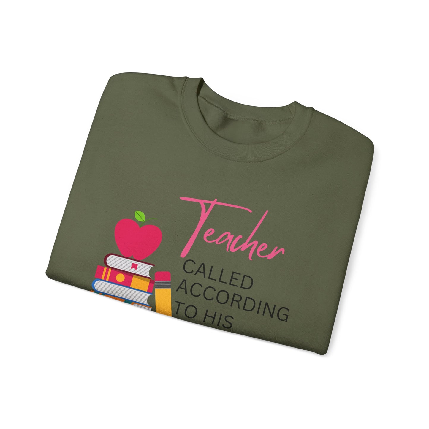 Teacher Purpose Sweatshirt - Inspirational Crewneck for Educators