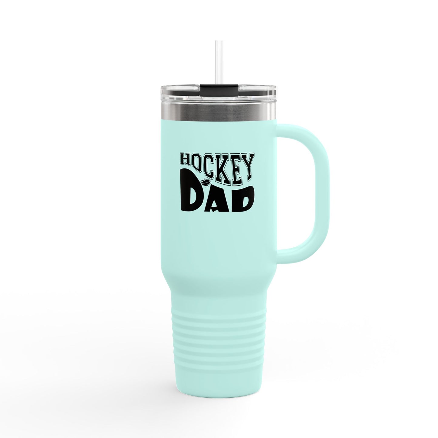 Hockey Dad Insulated Travel Mug - 40oz Tumbler for Dads on the Go