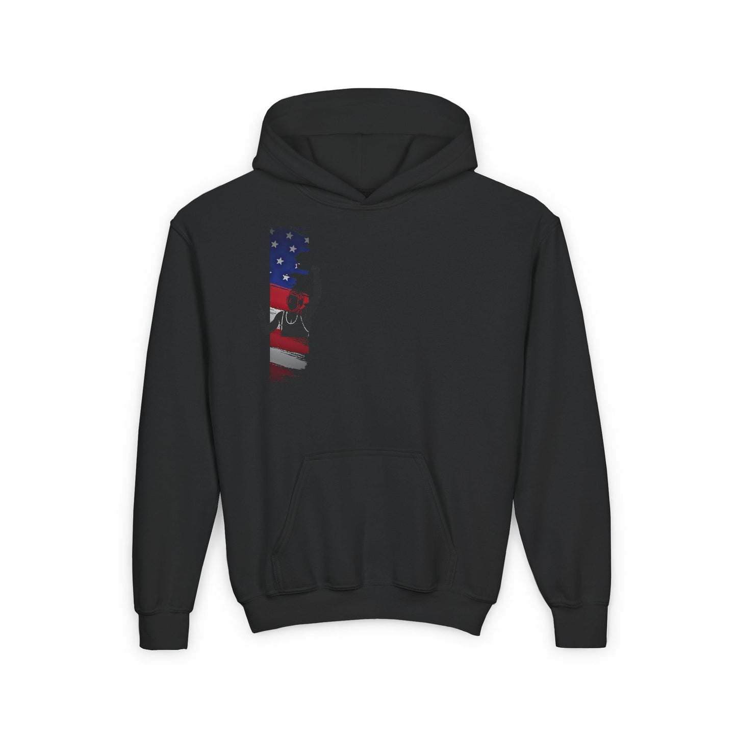 Patriotic Youth Wrestler Hoodie