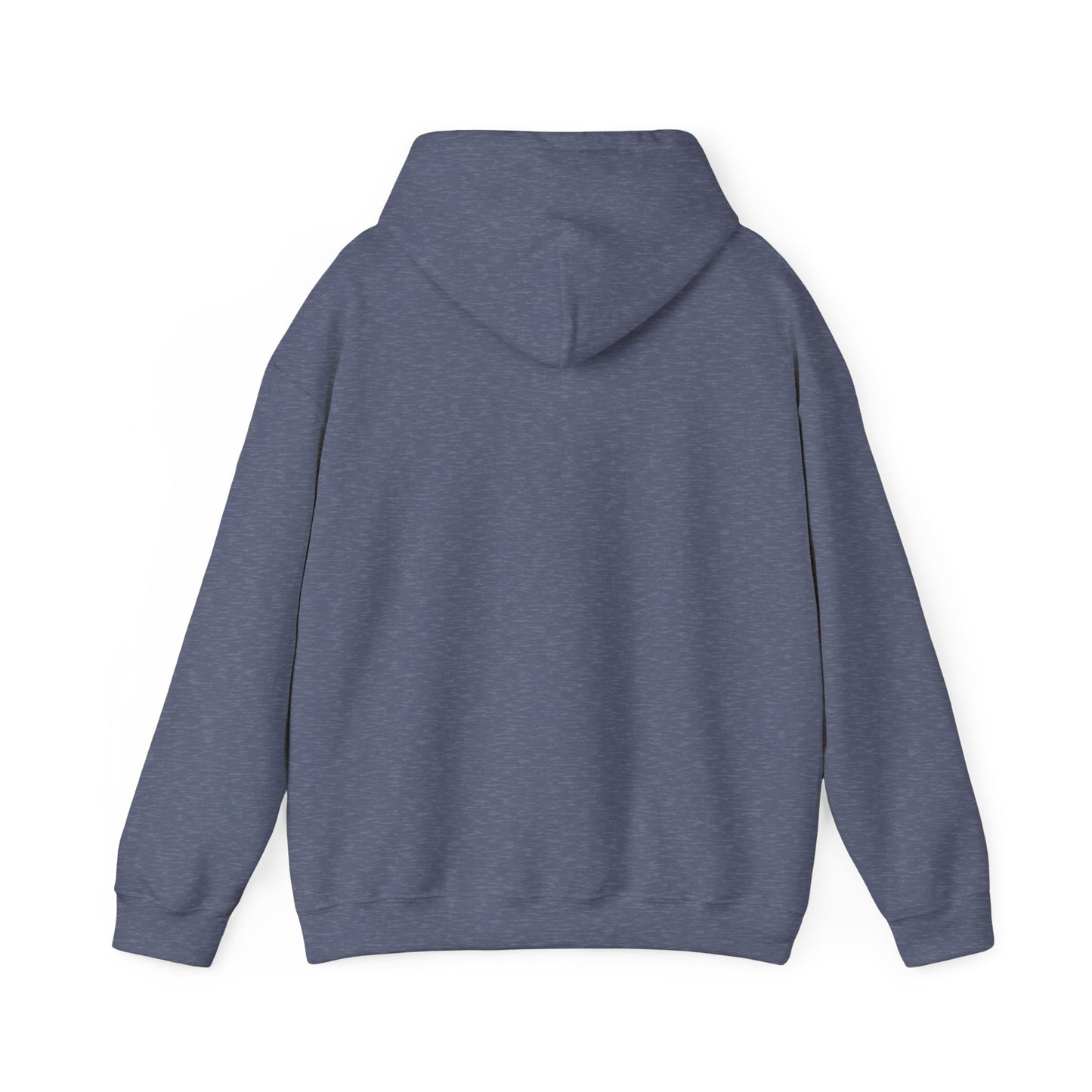 Unisex Heavy Blend™ Hooded Sweatshirt - Minimalist Design with Cross Logo