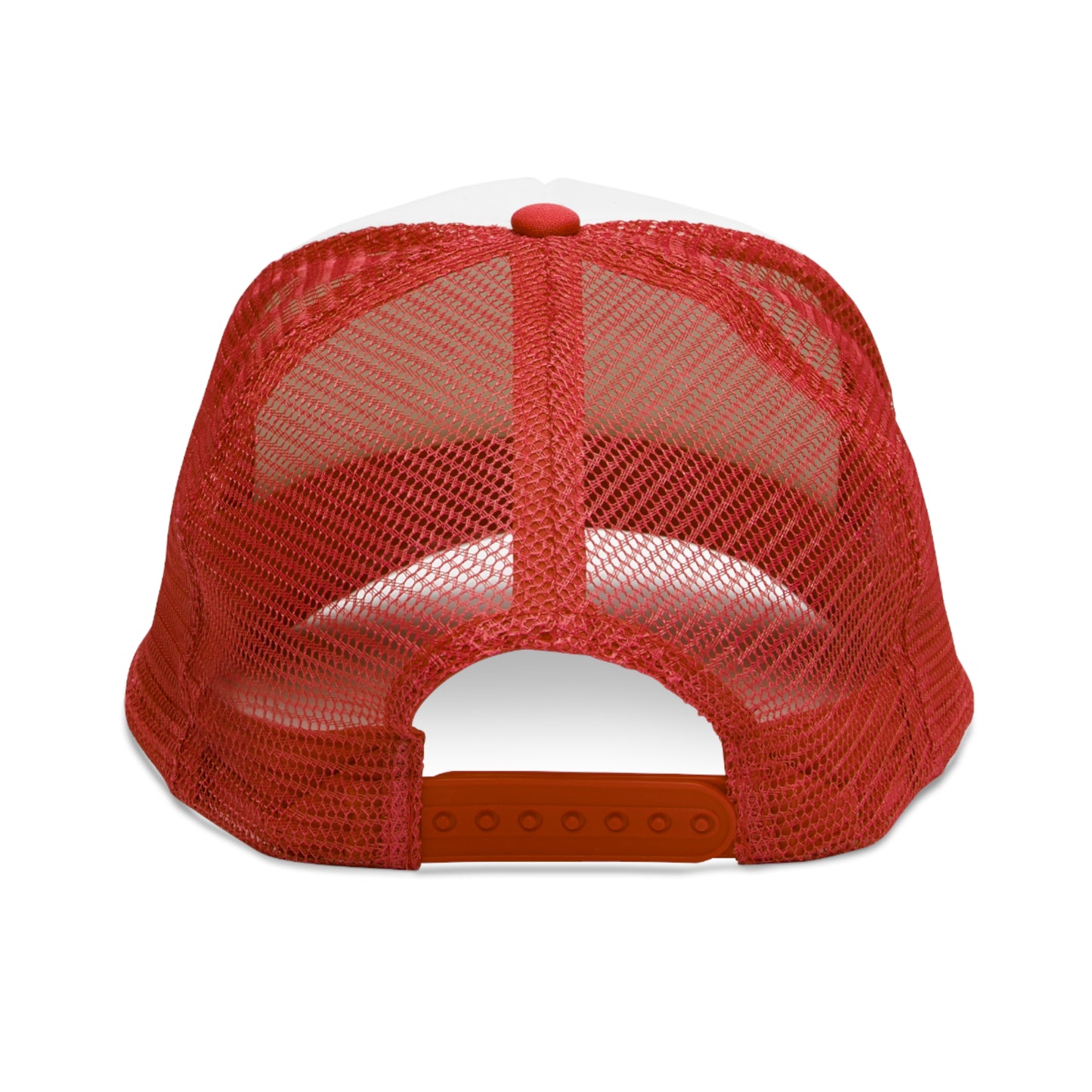 Patriotic Hockey Mesh Cap with Vintage American Flag Design