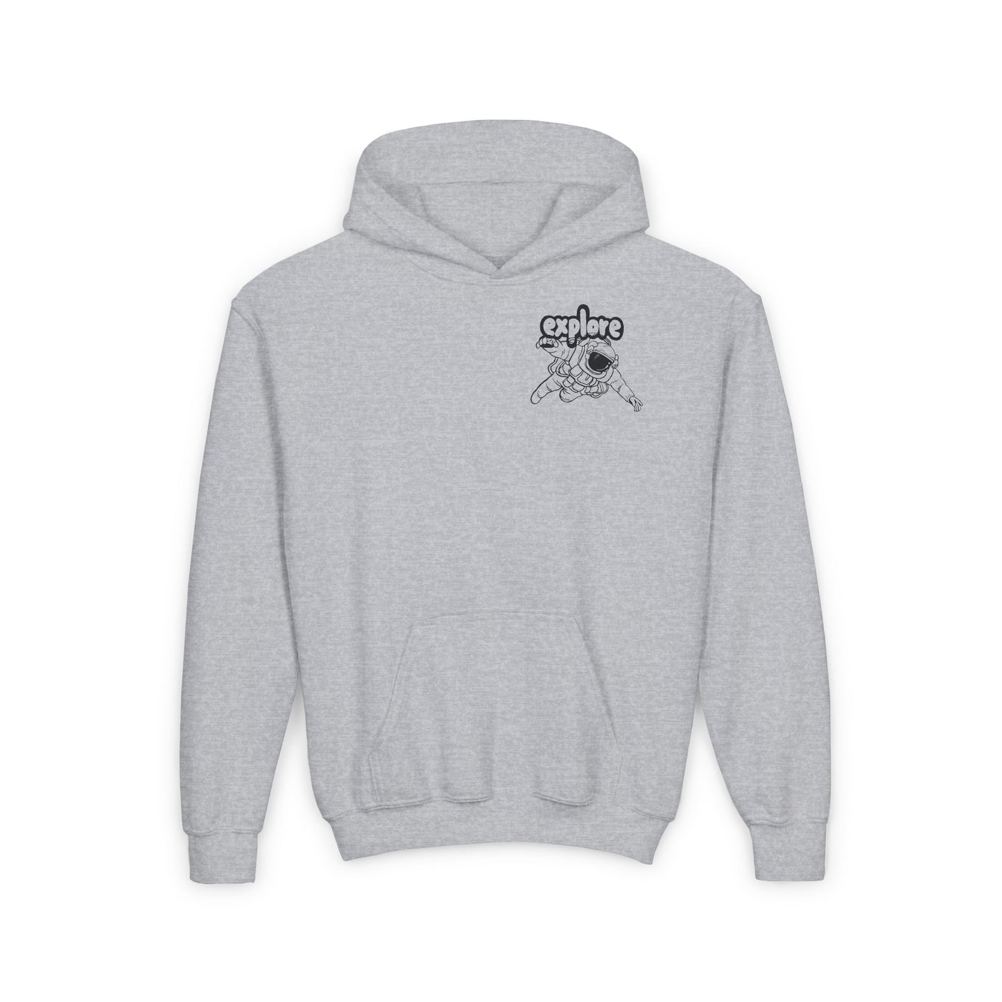 Youth Explore Space Hoodie - Adventure & Imagination Inspired