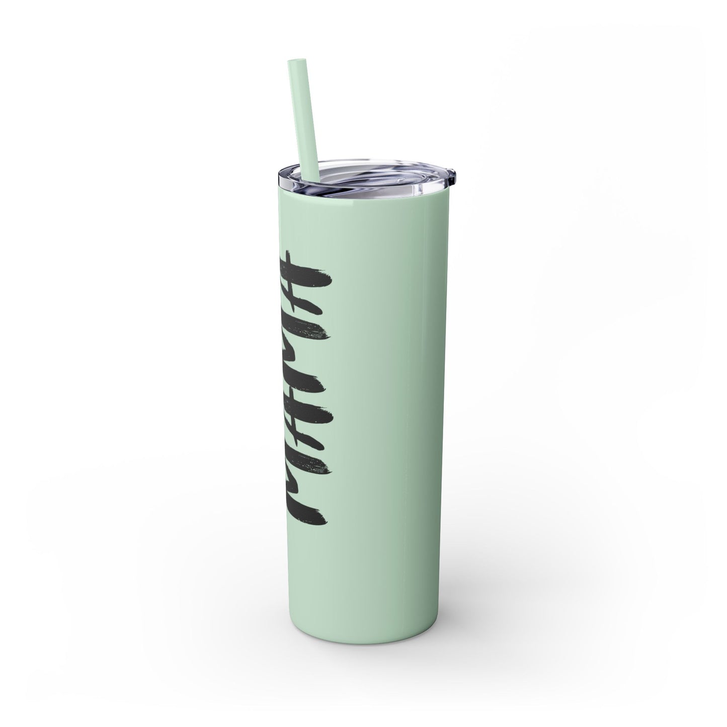 Hockey Mama 20oz Skinny Tumbler with Straw - Perfect Gift for Sports Moms