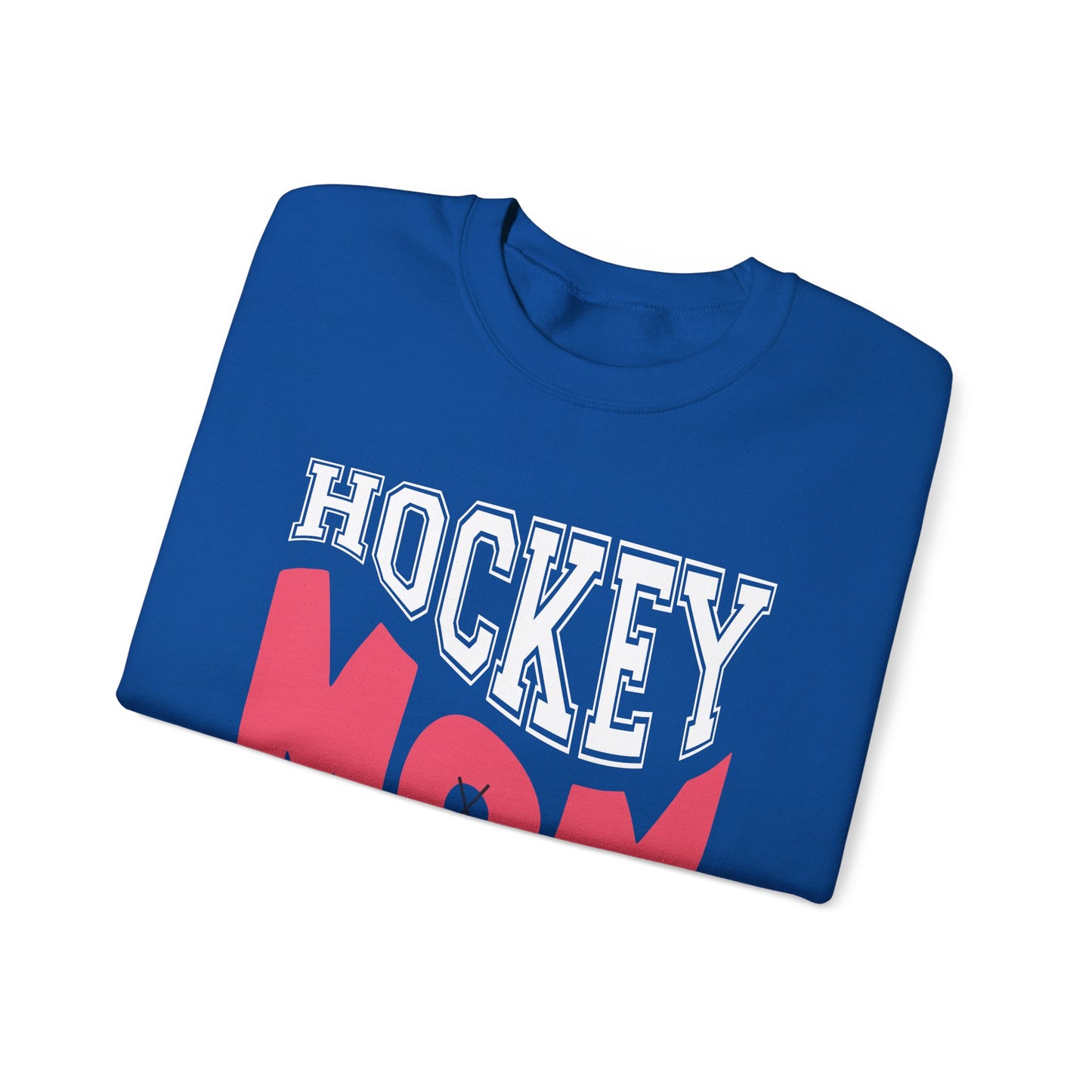 Hockey Mom Unisex Heavy Blend Crewneck Sweatshirt - Perfect Gift for Sports Enthusiasts