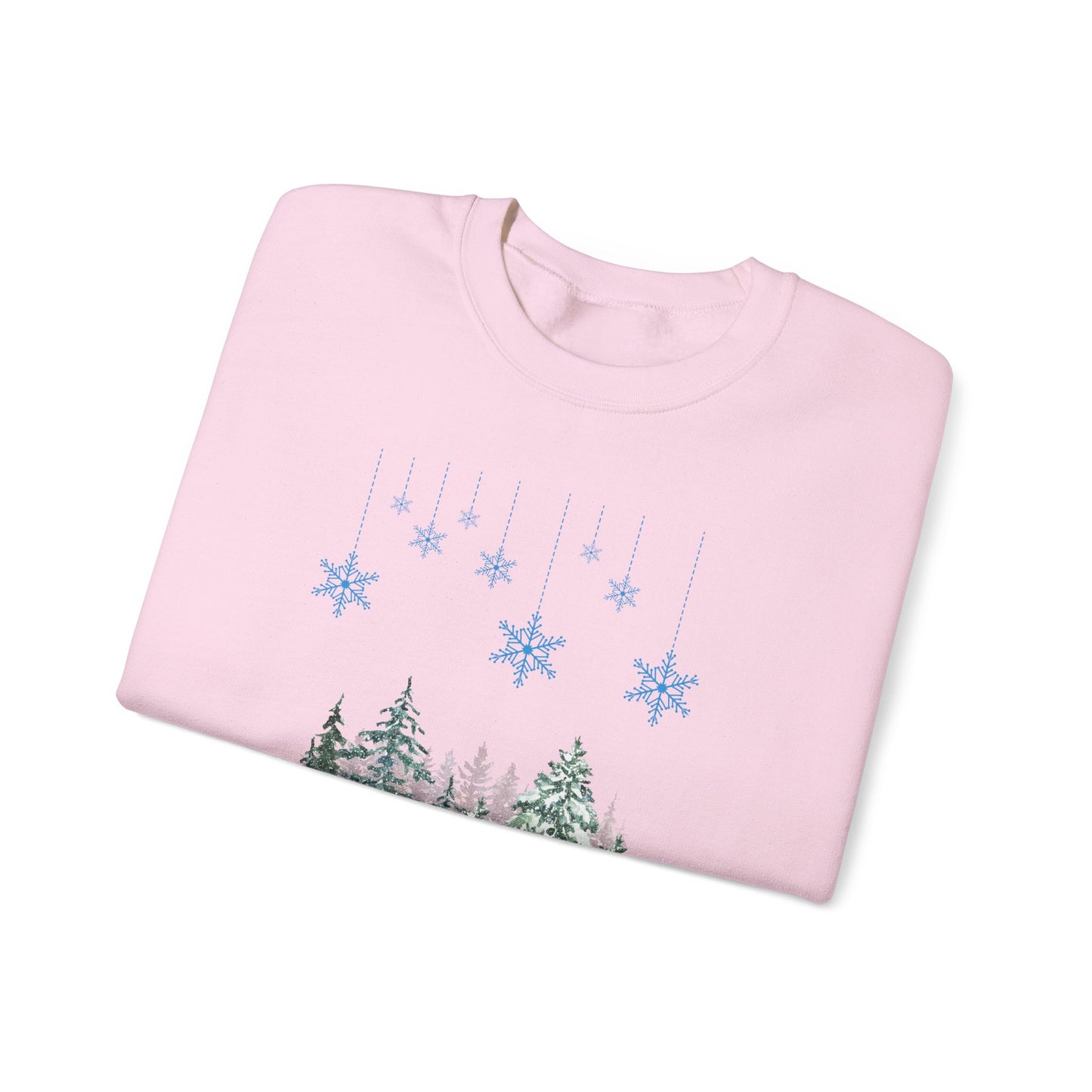 Winter Wonderland Penguin & Snowman Crewneck Sweatshirt