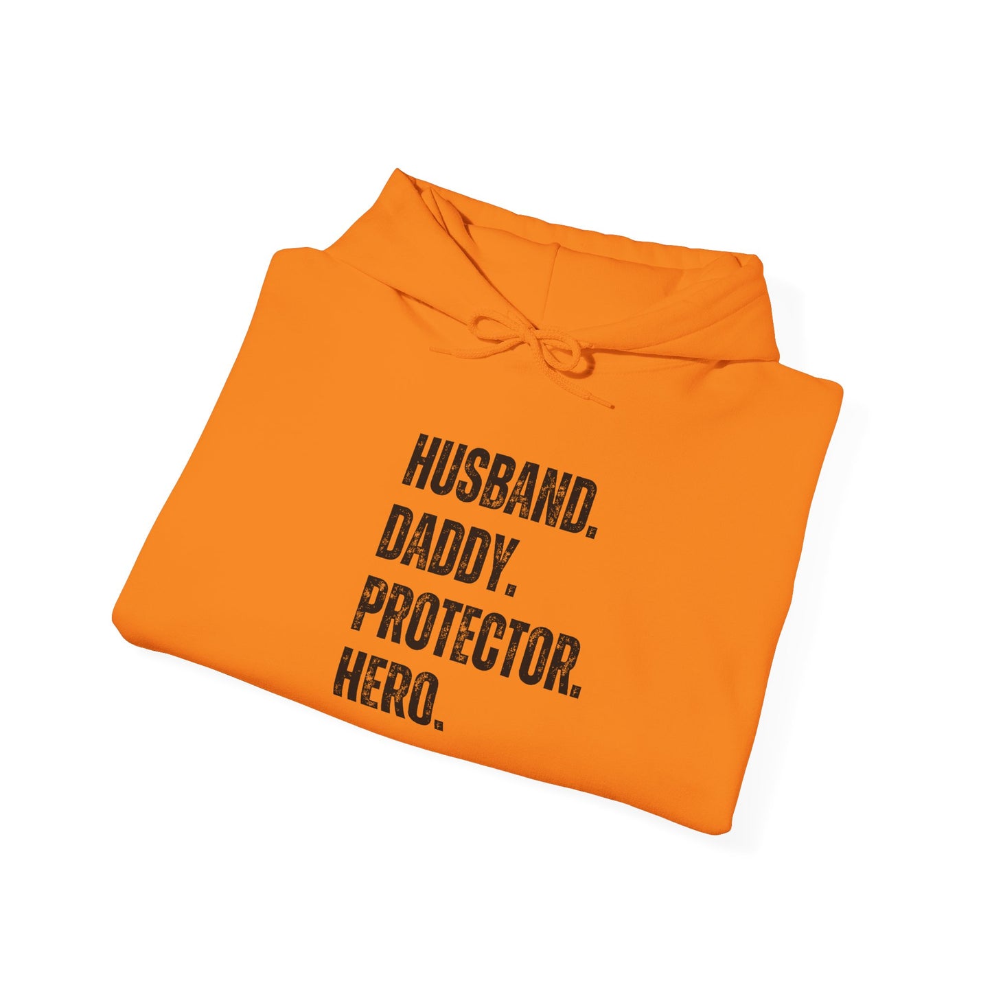 Husband Daddy Protector Hero Hooded Sweatshirt - Unisex Heavy Blend™