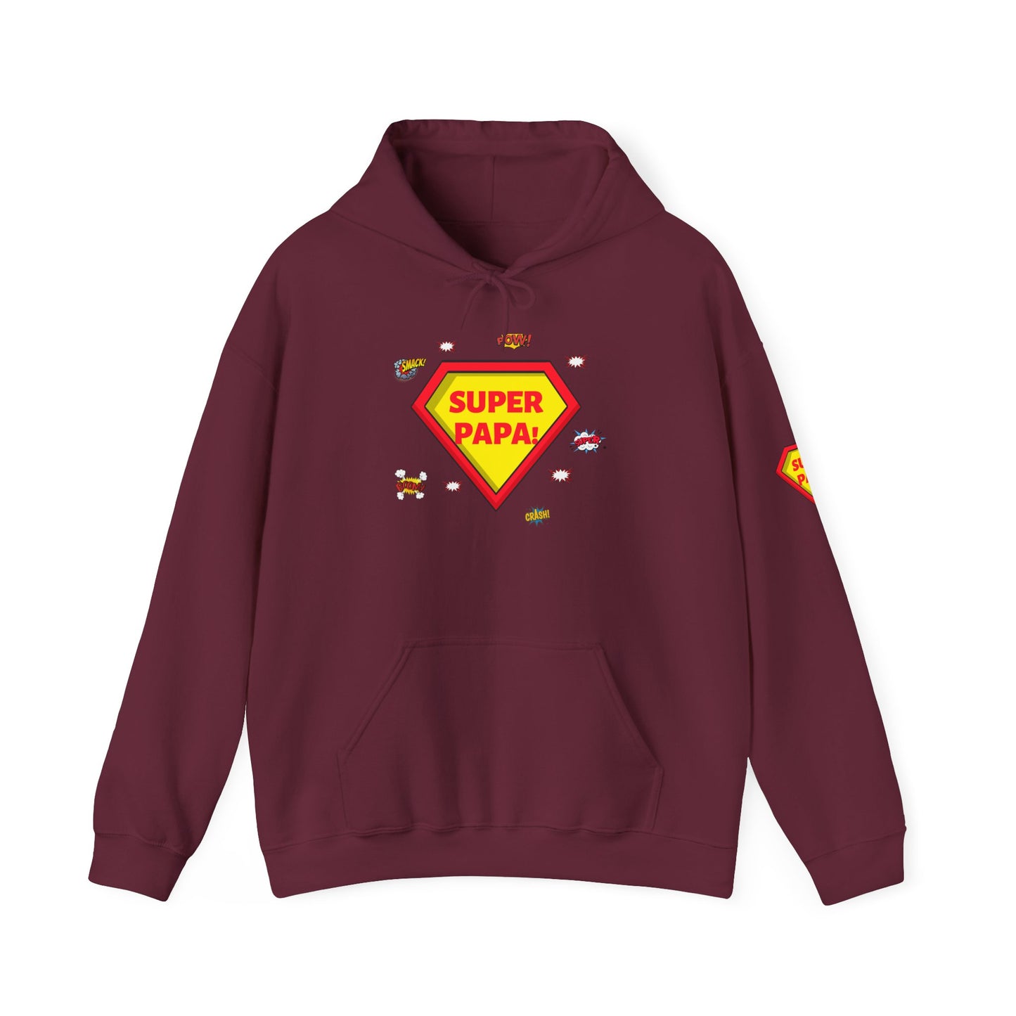 Super Papa! Hooded Sweatshirt - Unisex Heavy Blend™ for Dads