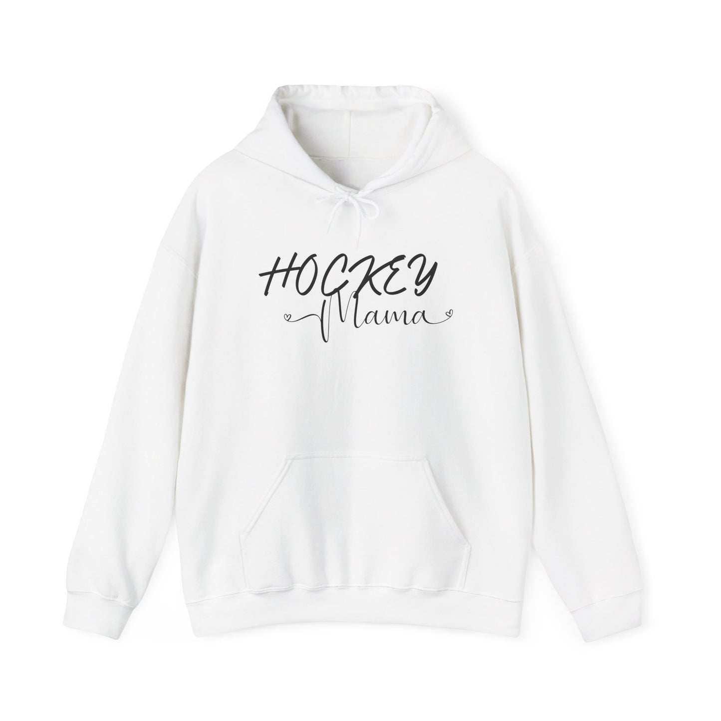 Hockey Mama Cursive Unisex Heavy Blend Hooded Sweatshirt