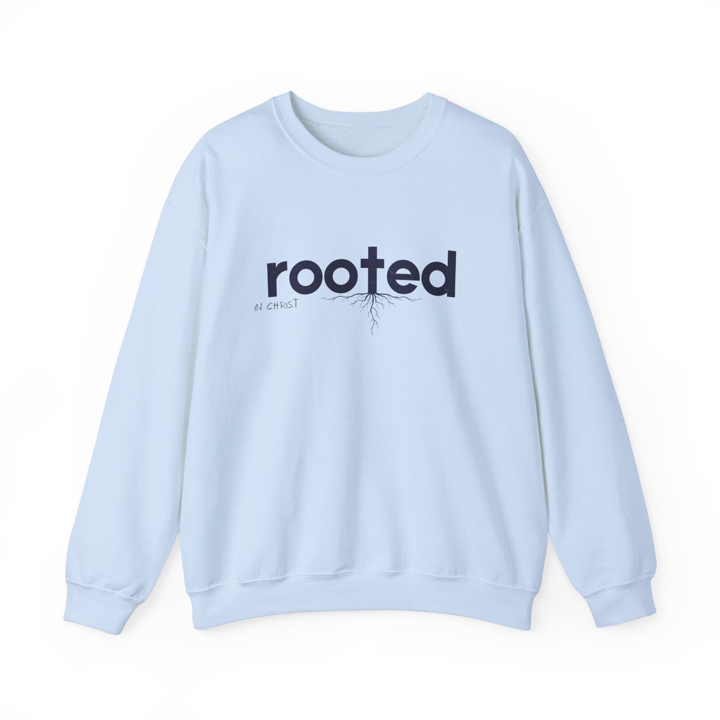 Rooted in Christ Sweatshirt - Unisex Heavy Blend™ Crewneck