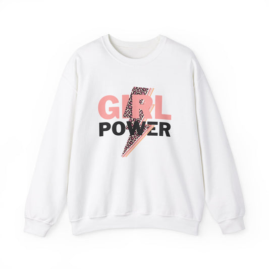 Girl Power Crewneck Sweatshirt - Unisex Heavy Blend™