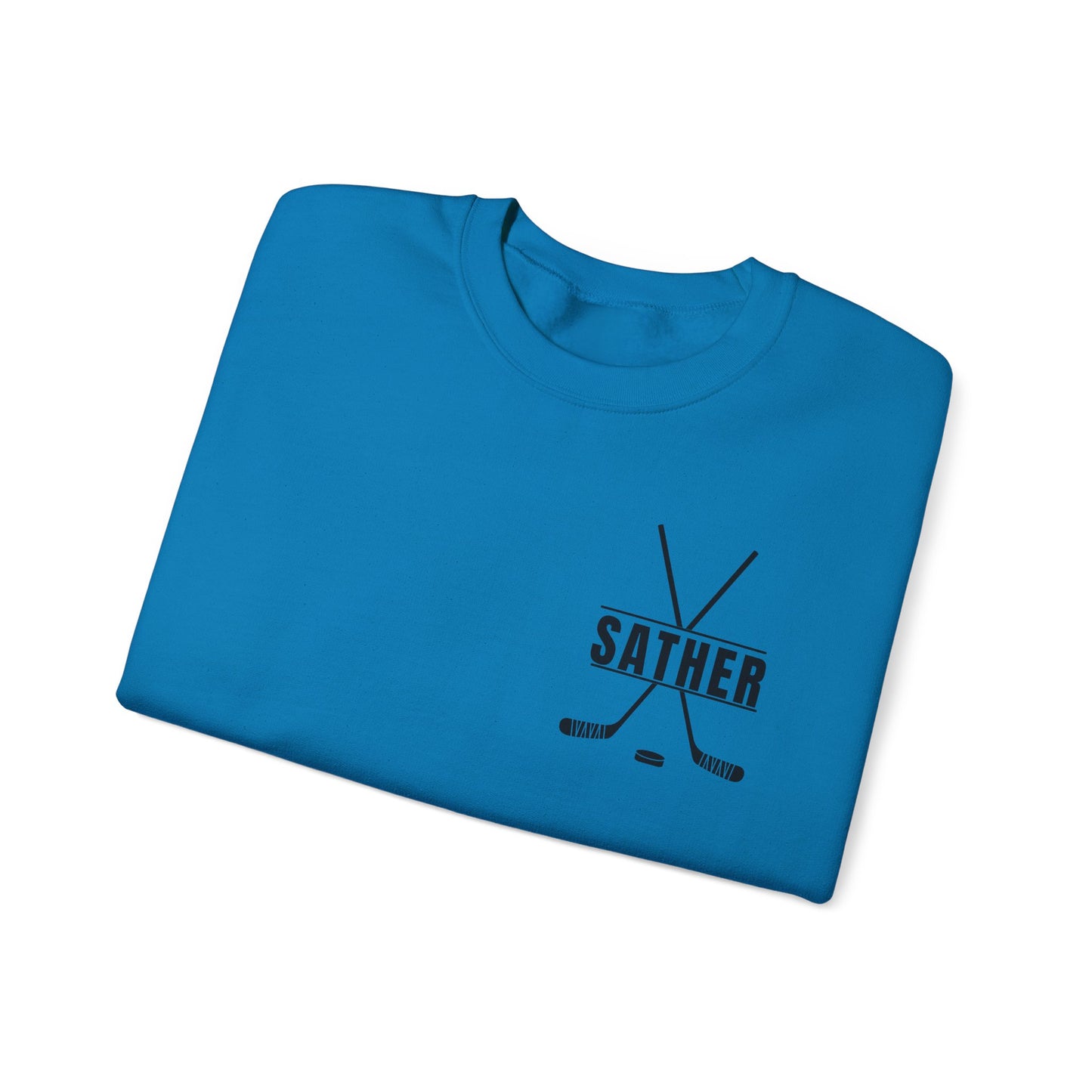 *** CUSTOM *** Unisex Heavy Blend™ Crewneck with Hockey Rizz Up Design