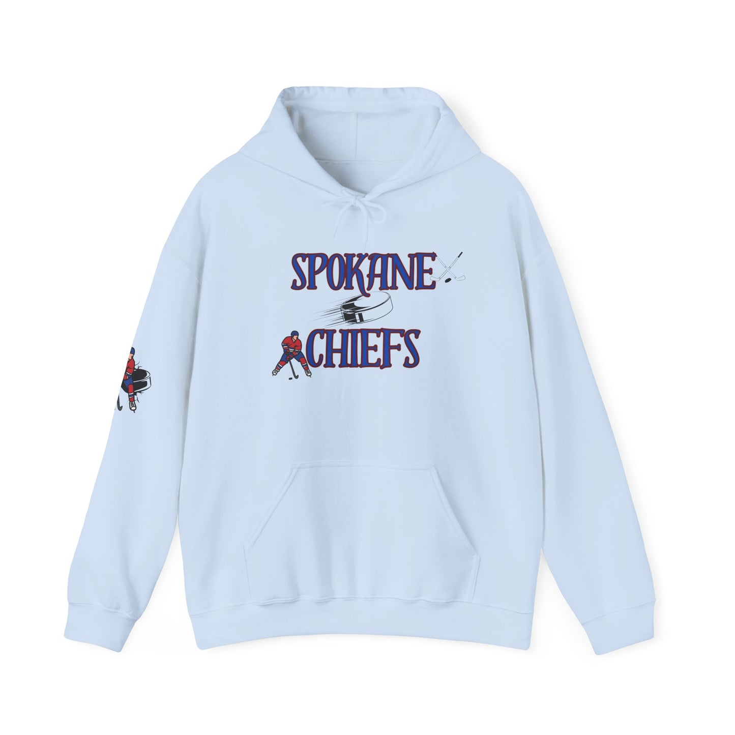 Spokane Chiefs Blue Hockey Sweatshirt - Got Chirps? Unisex Hoodie