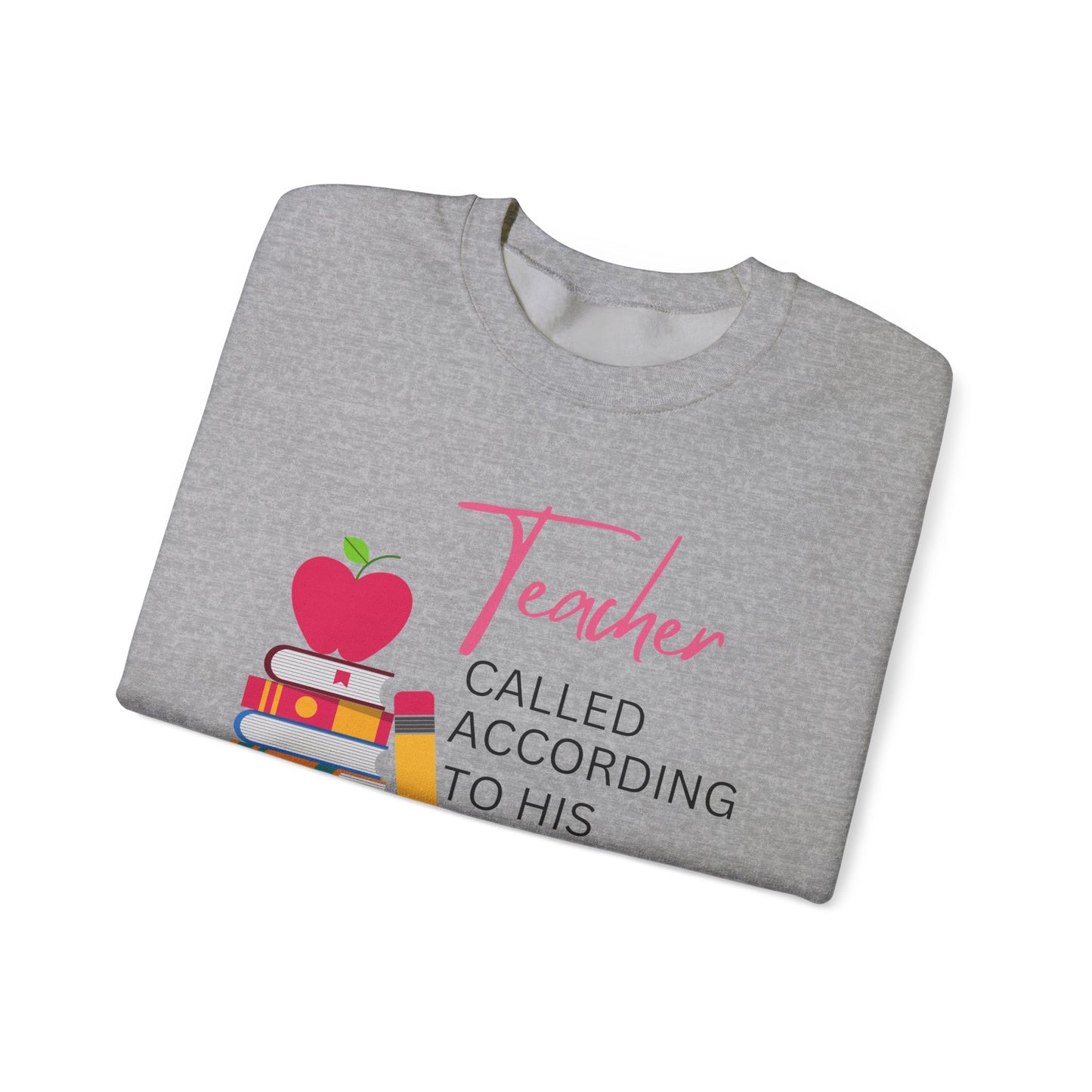 Teacher Purpose Sweatshirt - Inspirational Crewneck for Educators