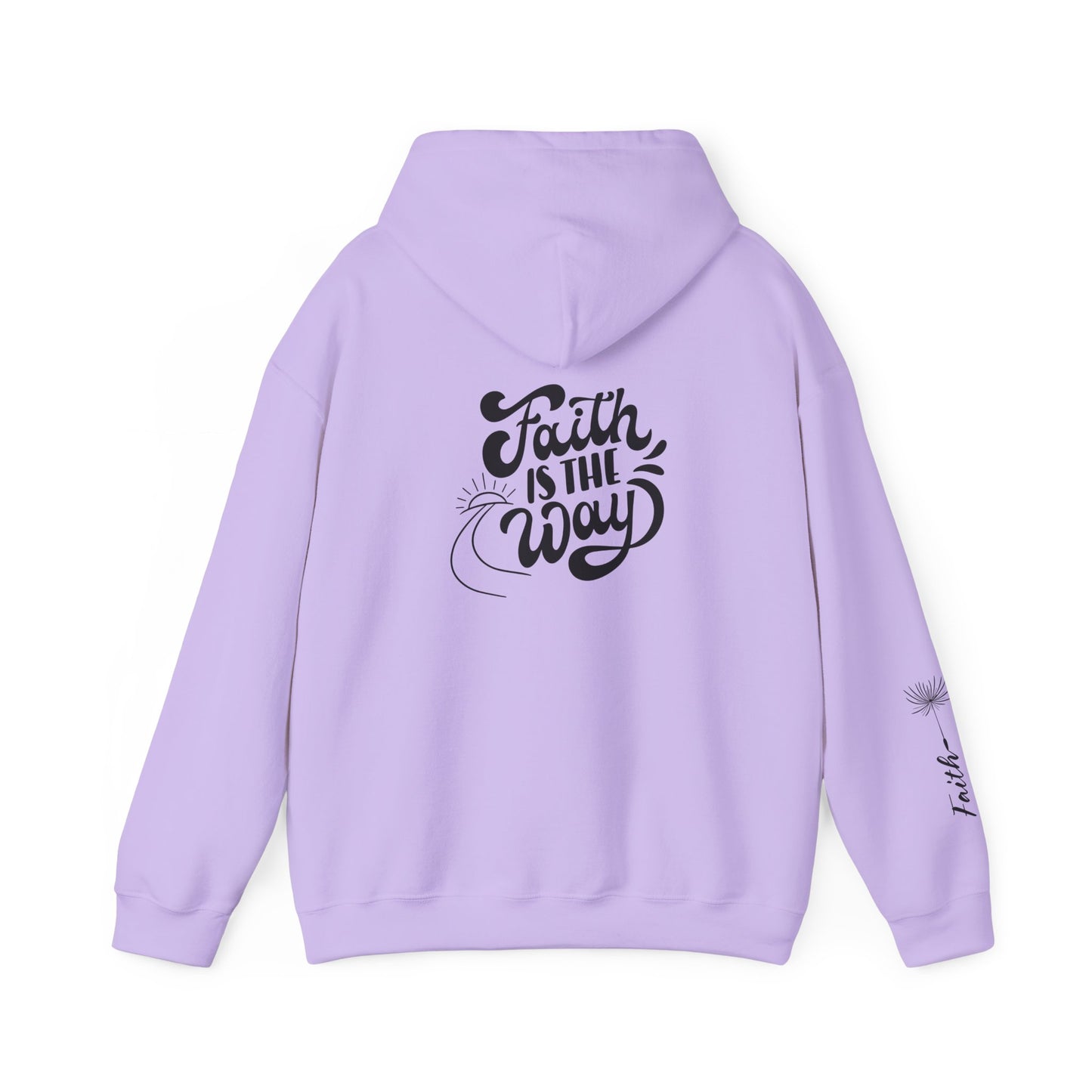 Hope & Faith Unisex Hooded Sweatshirt | Inspirational Graphic Hoodie