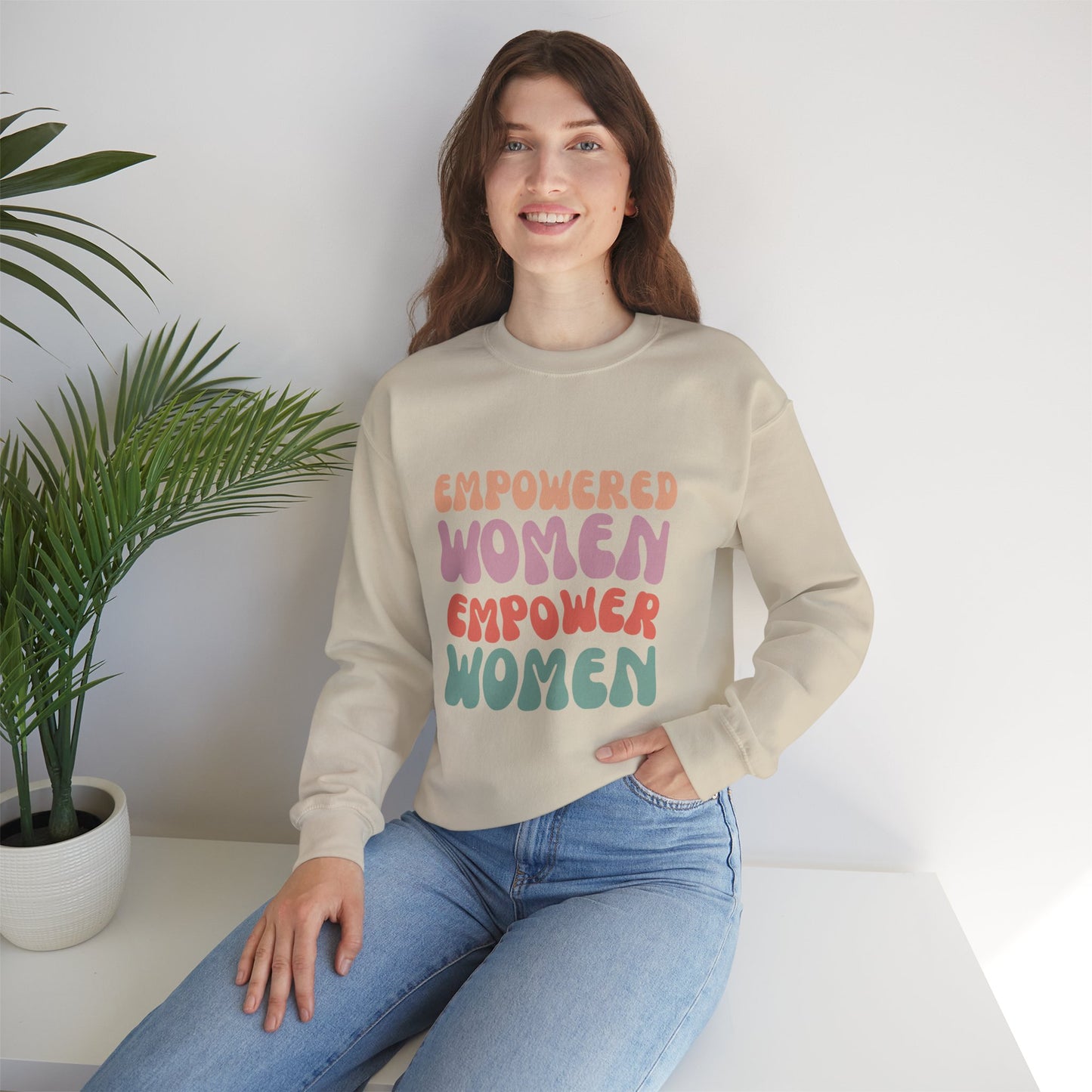 Empowered Women Crewneck Sweatshirt - Unisex Heavy Blend™