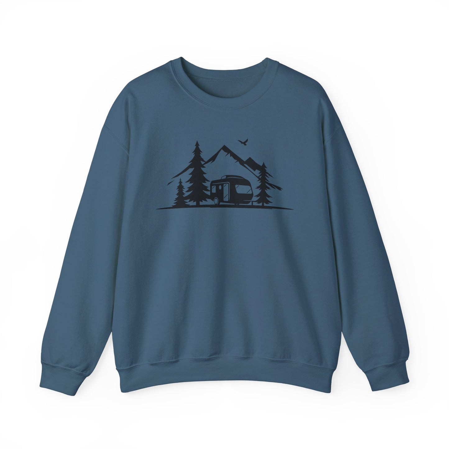 Nature-Inspired Unisex Heavy Blend™ Crewneck Sweatshirt - Perfect for Adventures