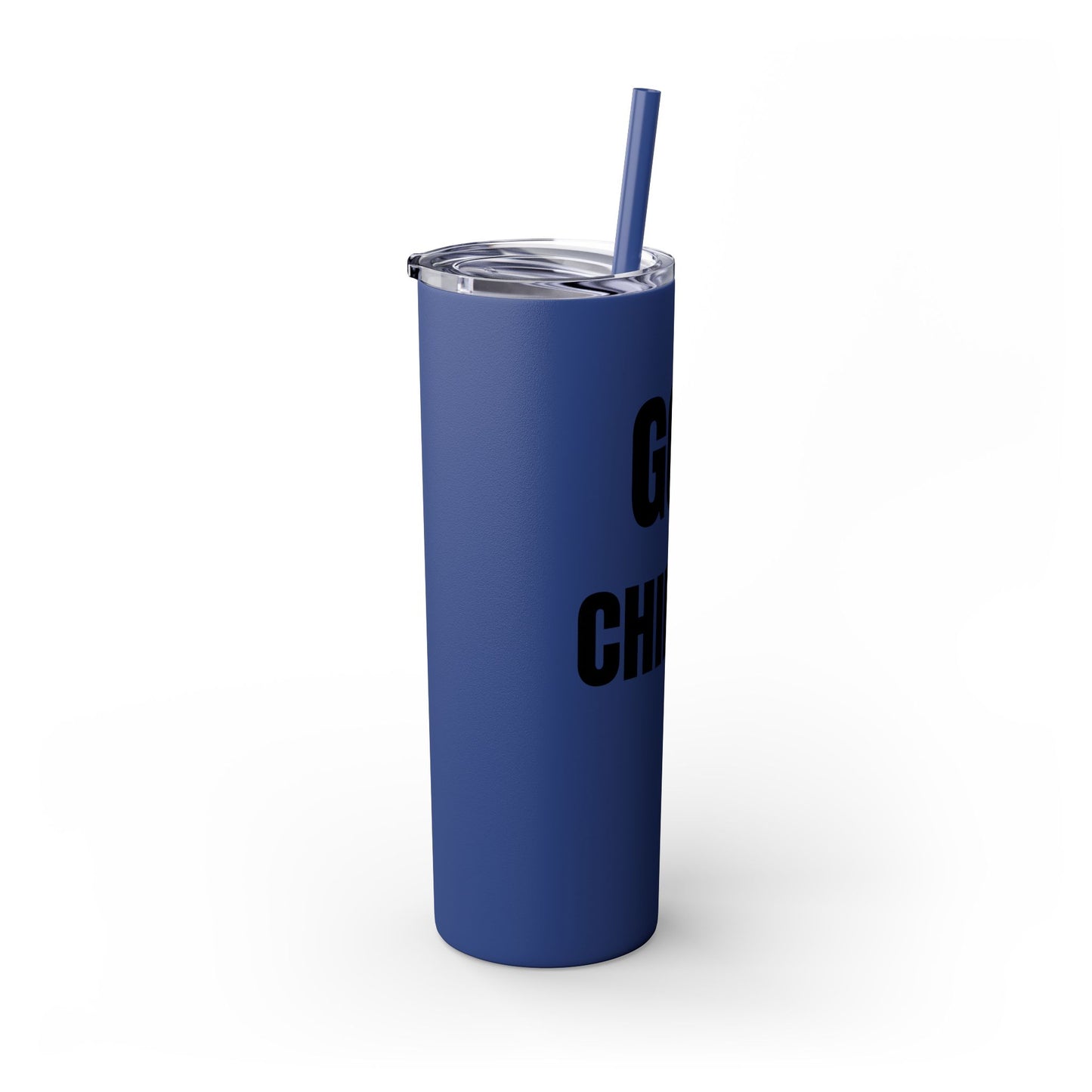 Got Chirps? Hockey Skinny Tumbler with Straw - Fun 20oz Drinkware