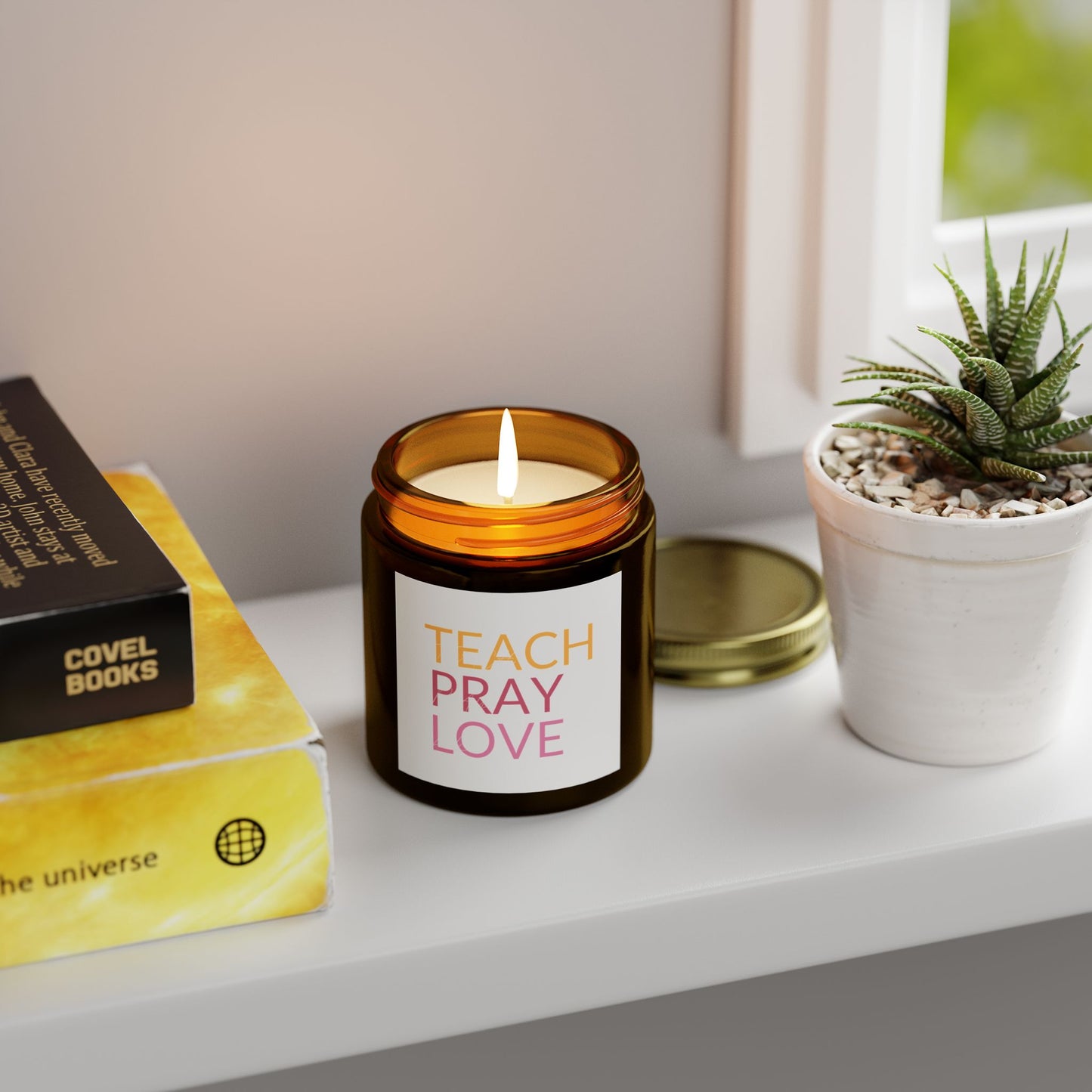 Scented Candle - Teach Pray Love