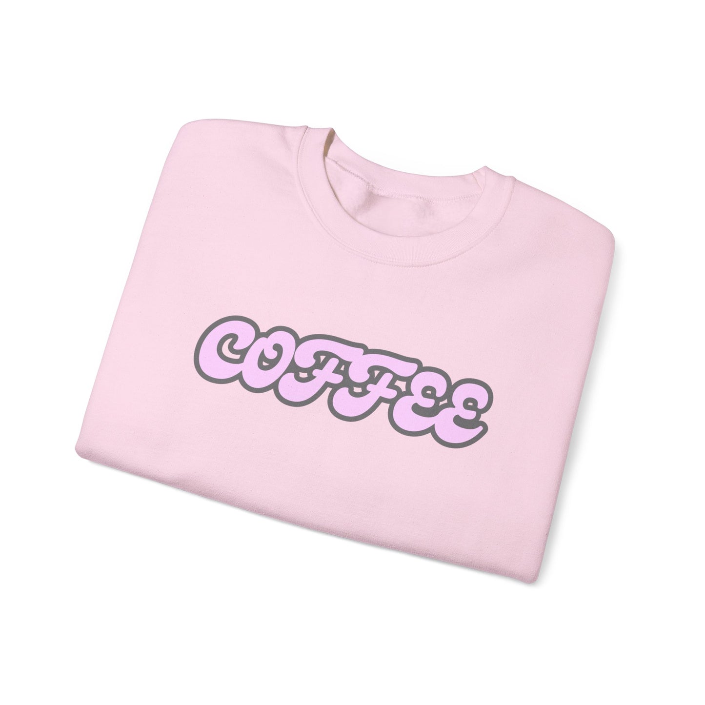Coffee Lover pink ink - Unisex Crewneck Sweatshirt | Cozy & Stylish Apparel