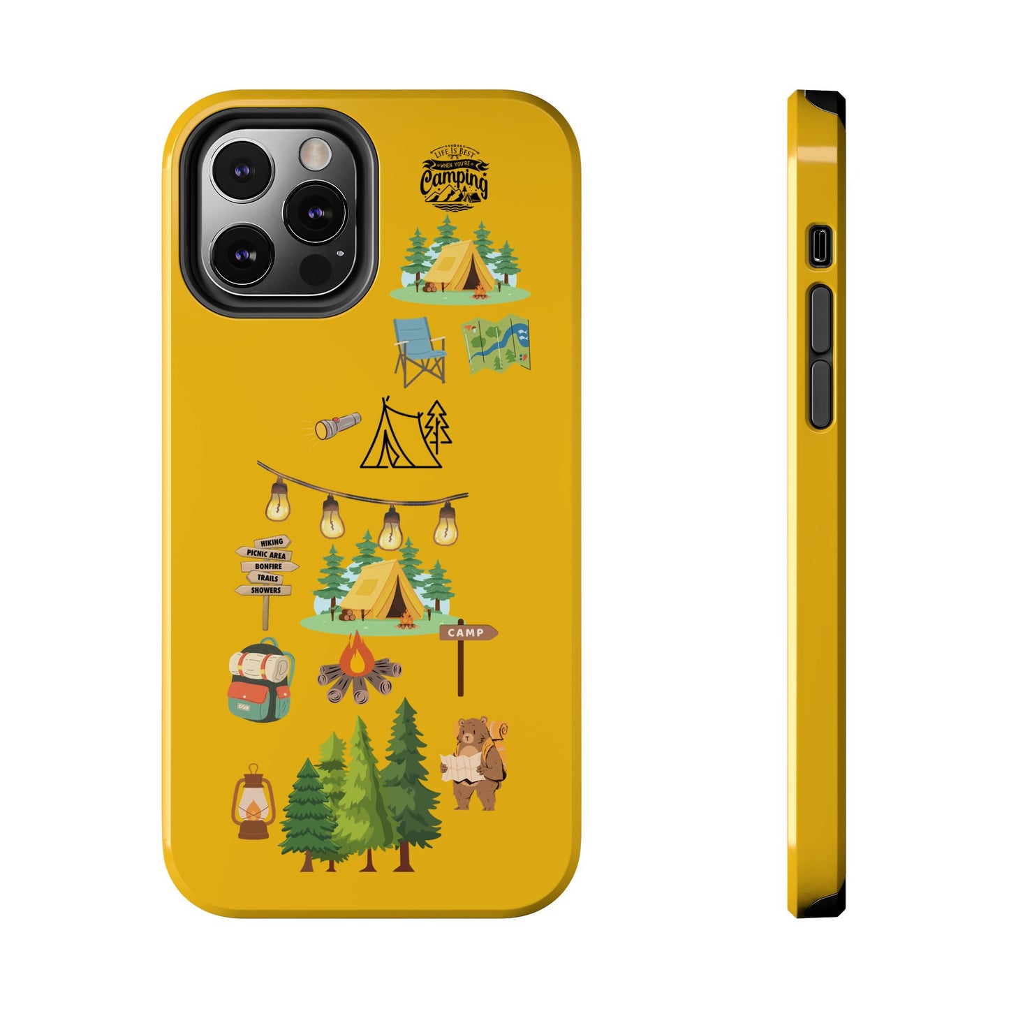 Adventure Vibe Tough Phone Case with Nature Designs