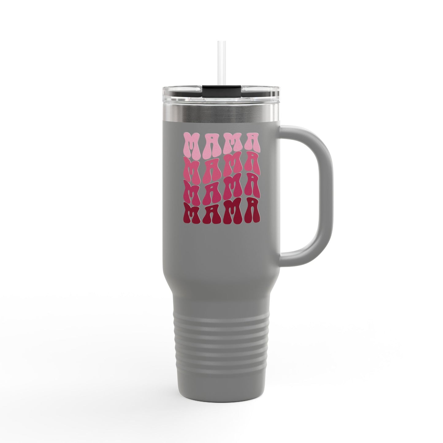 Pink Mama - 40oz with Fun Design, Perfect for Travel & Daily Commutes