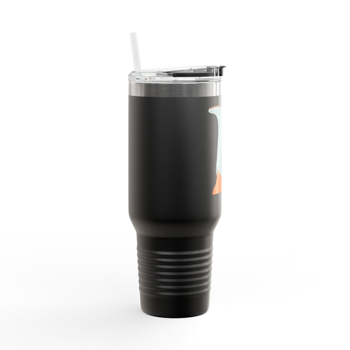 Chic Cowgirl Boots Insulated Travel Mug - 40oz with Fun Leg Graphic