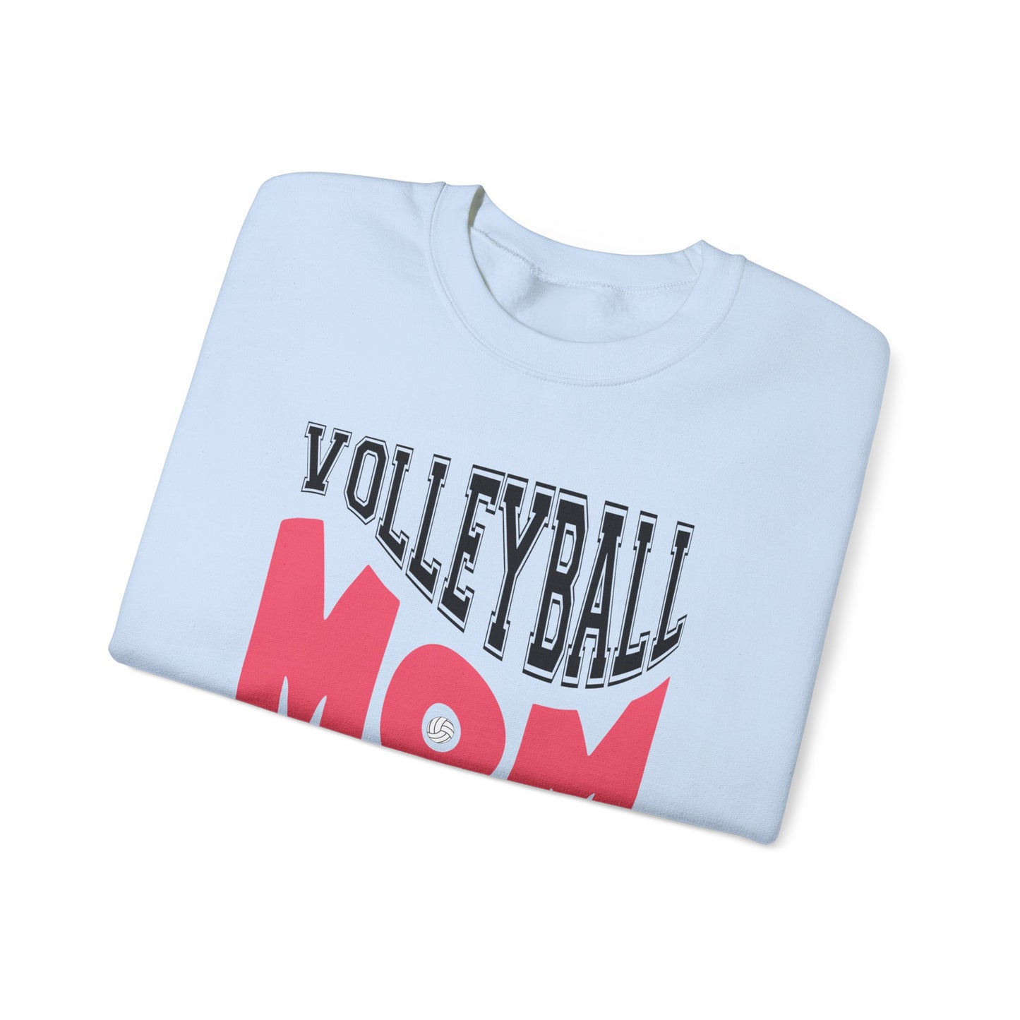 Volleyball Mom Crewneck Sweatshirt | Cozy & Stylish Gift for Sports Moms