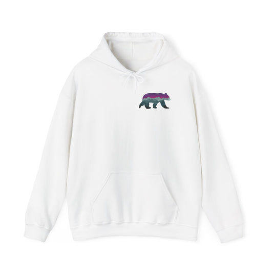 Cozy Bear Graphic Hoodie - Unisex Heavy Blend™ Sweatshirt